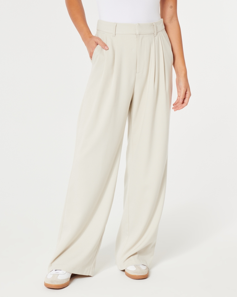 Hollister Livvy Ultra High-Rise Wide-Leg Pants