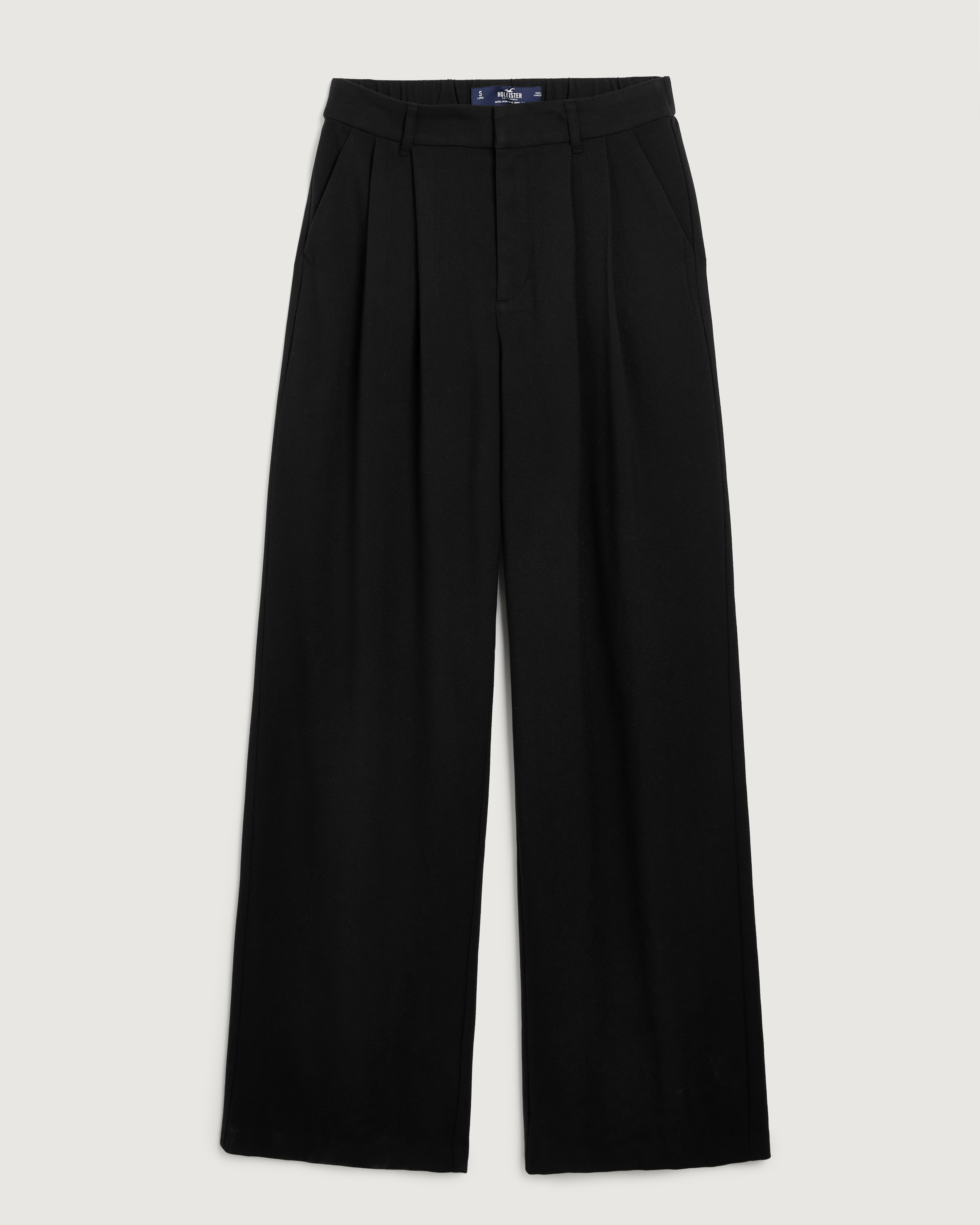 Hollister cheap black trousers