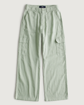 Hollister green pants shop