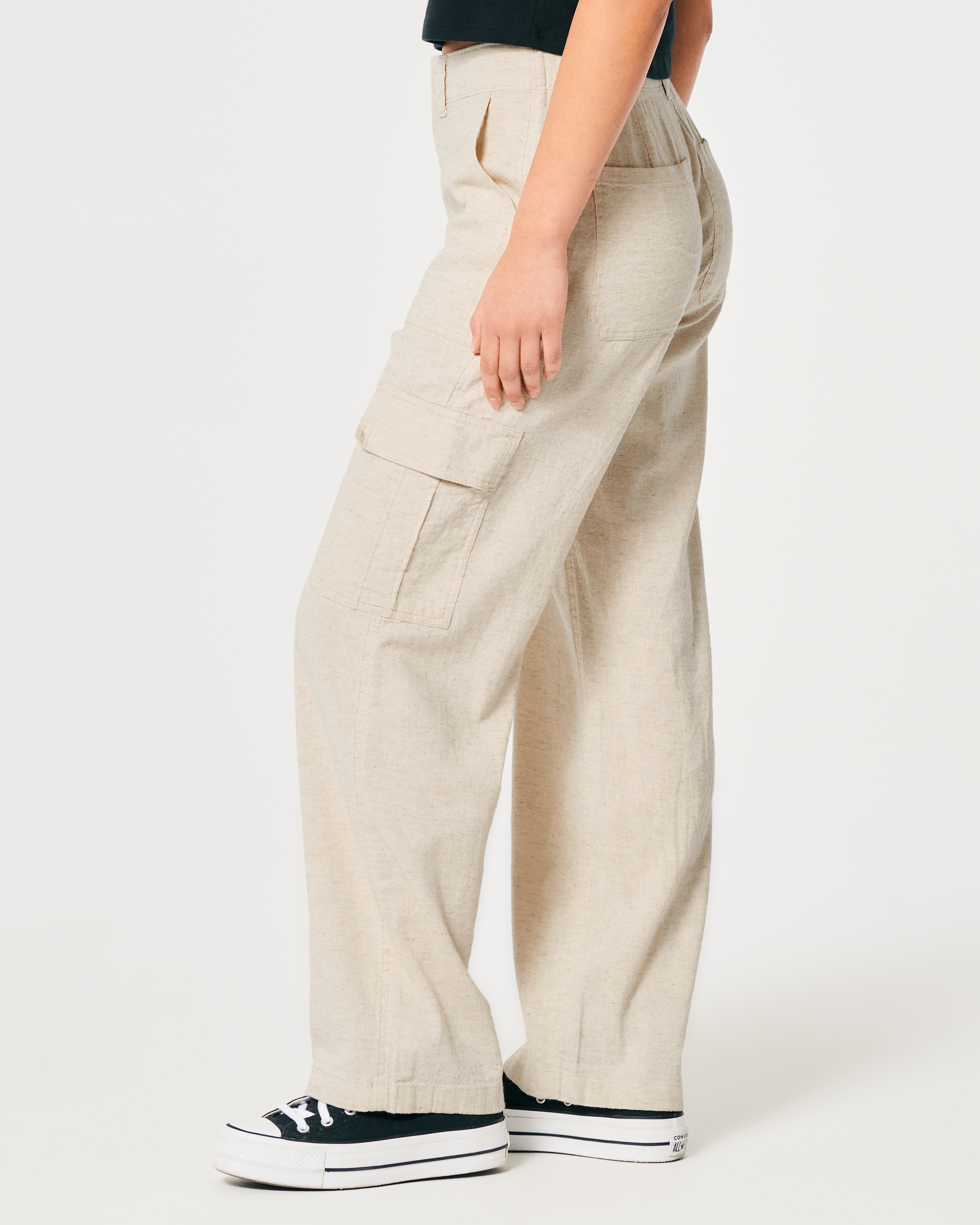 Hollister cargo hot sale pants womens