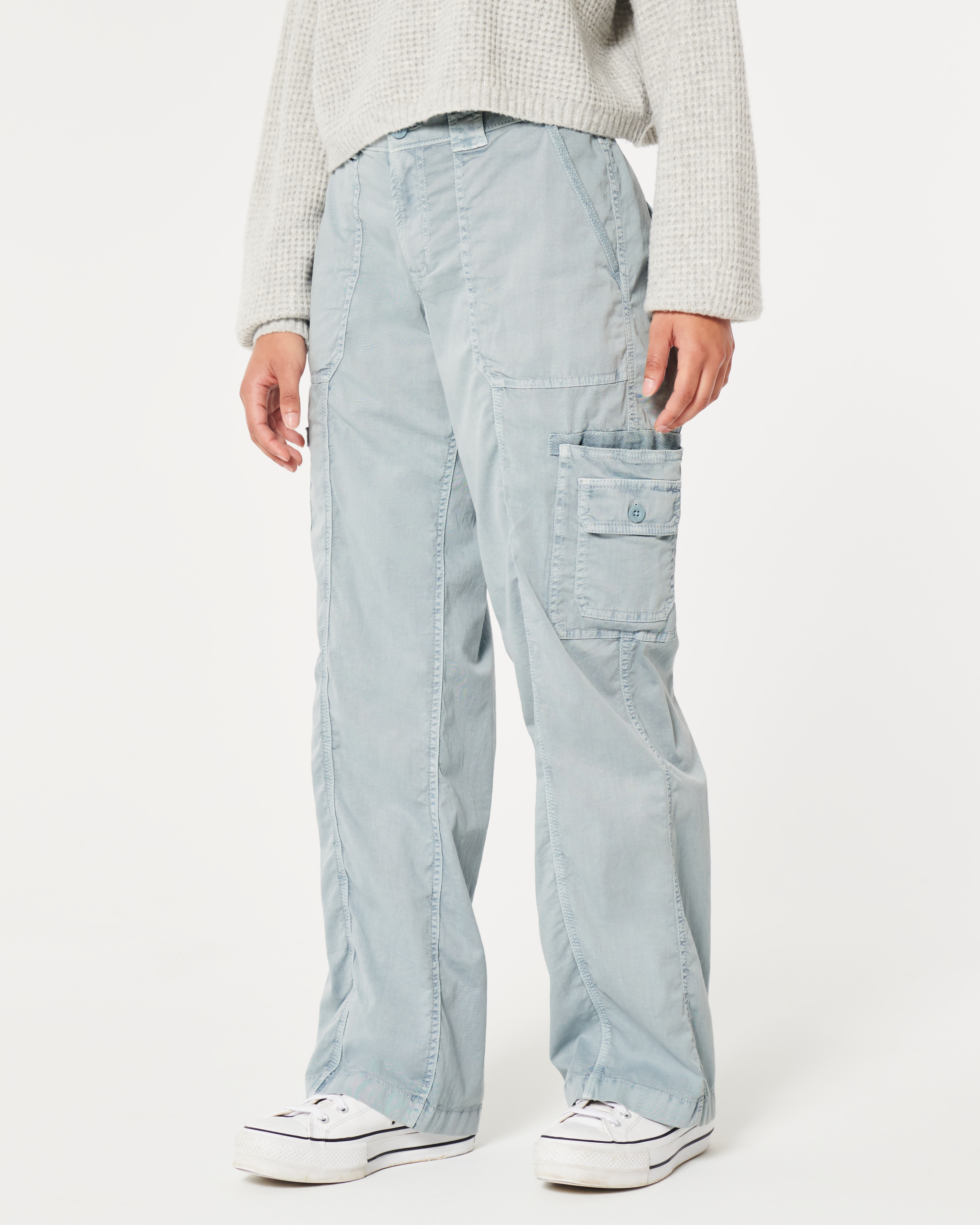 Hollister blue deals pants