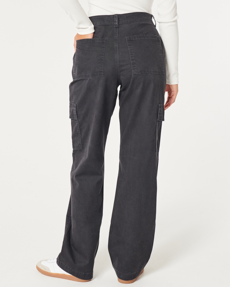 Carlisle High-Rise Denim Cargo Pants – HASHTAG DNA