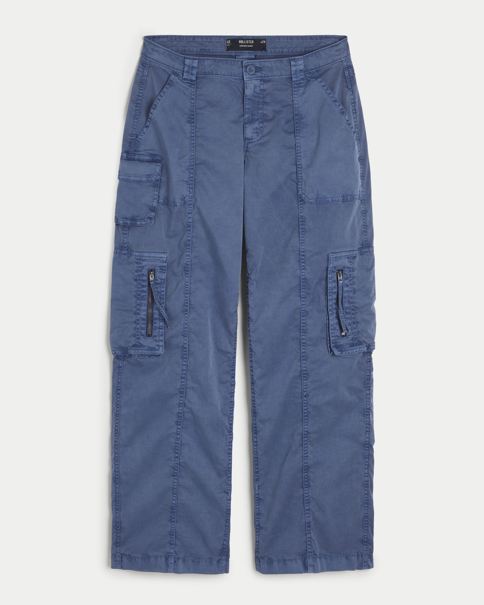 Hollister Low-Rise Baggy Cargo Pants