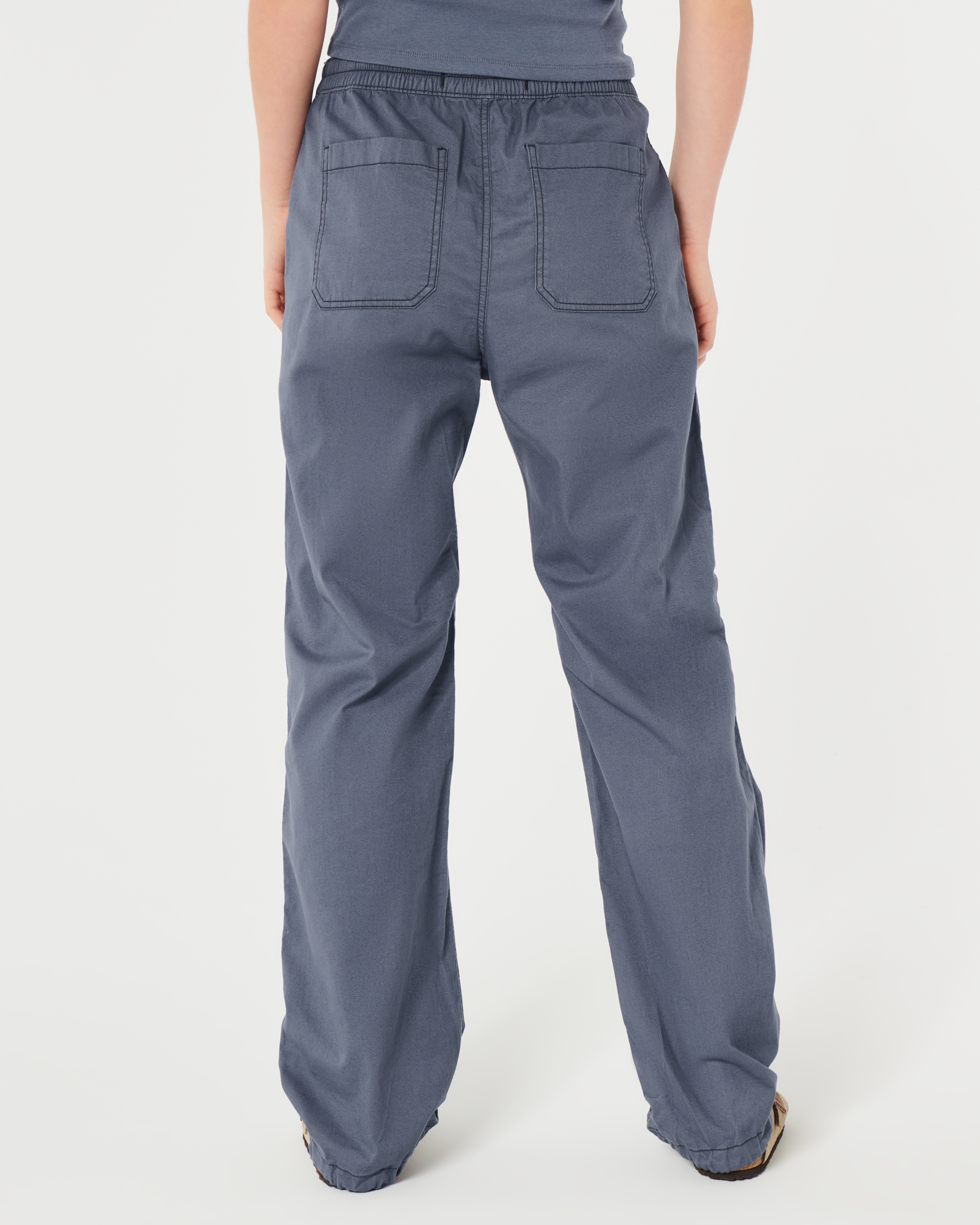 Adjustable Rise Parachute Pants