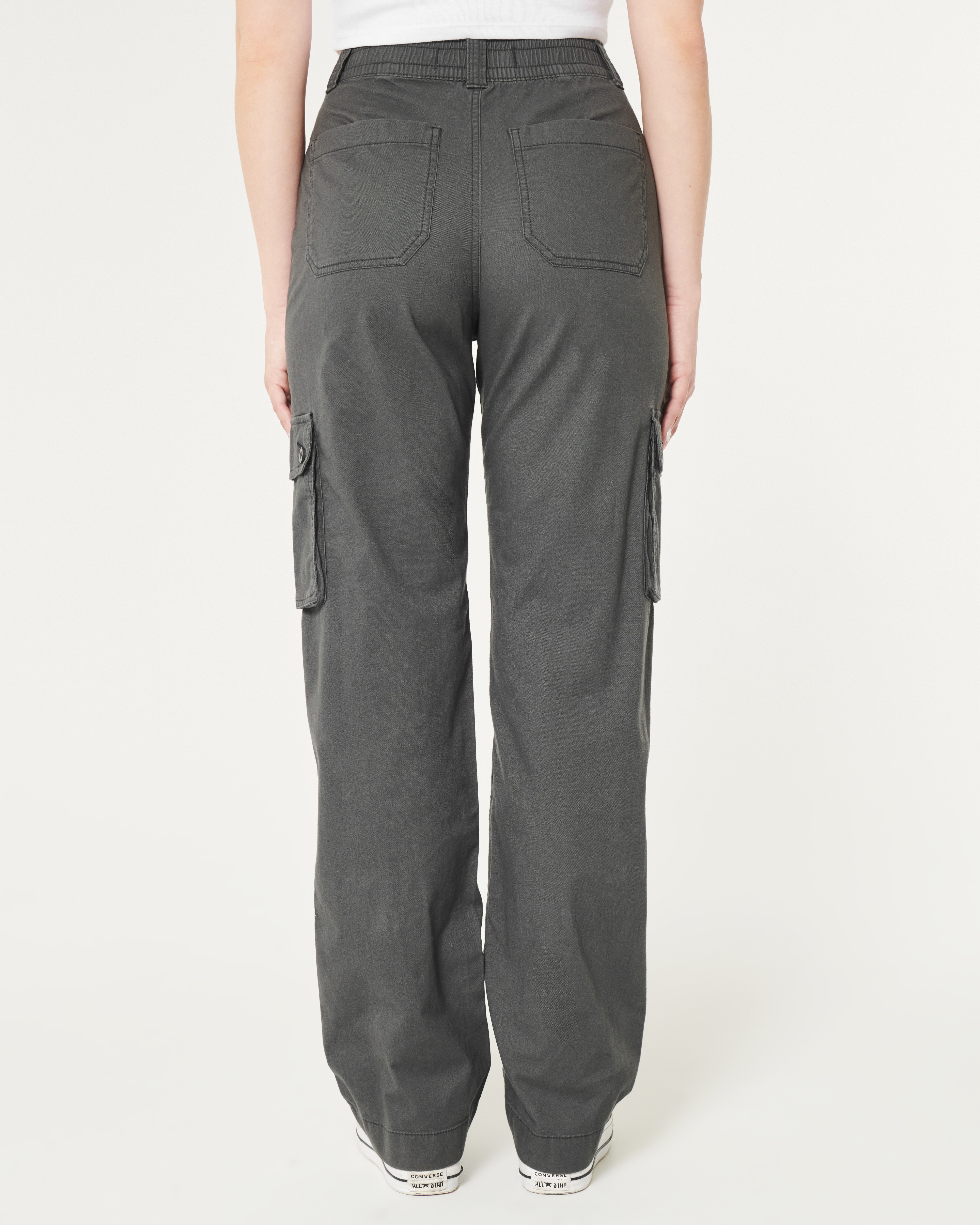 Dark grey store cargo pants womens