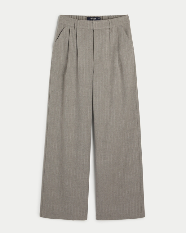Hollister Cozy Ribbed Wide-Leg Pants