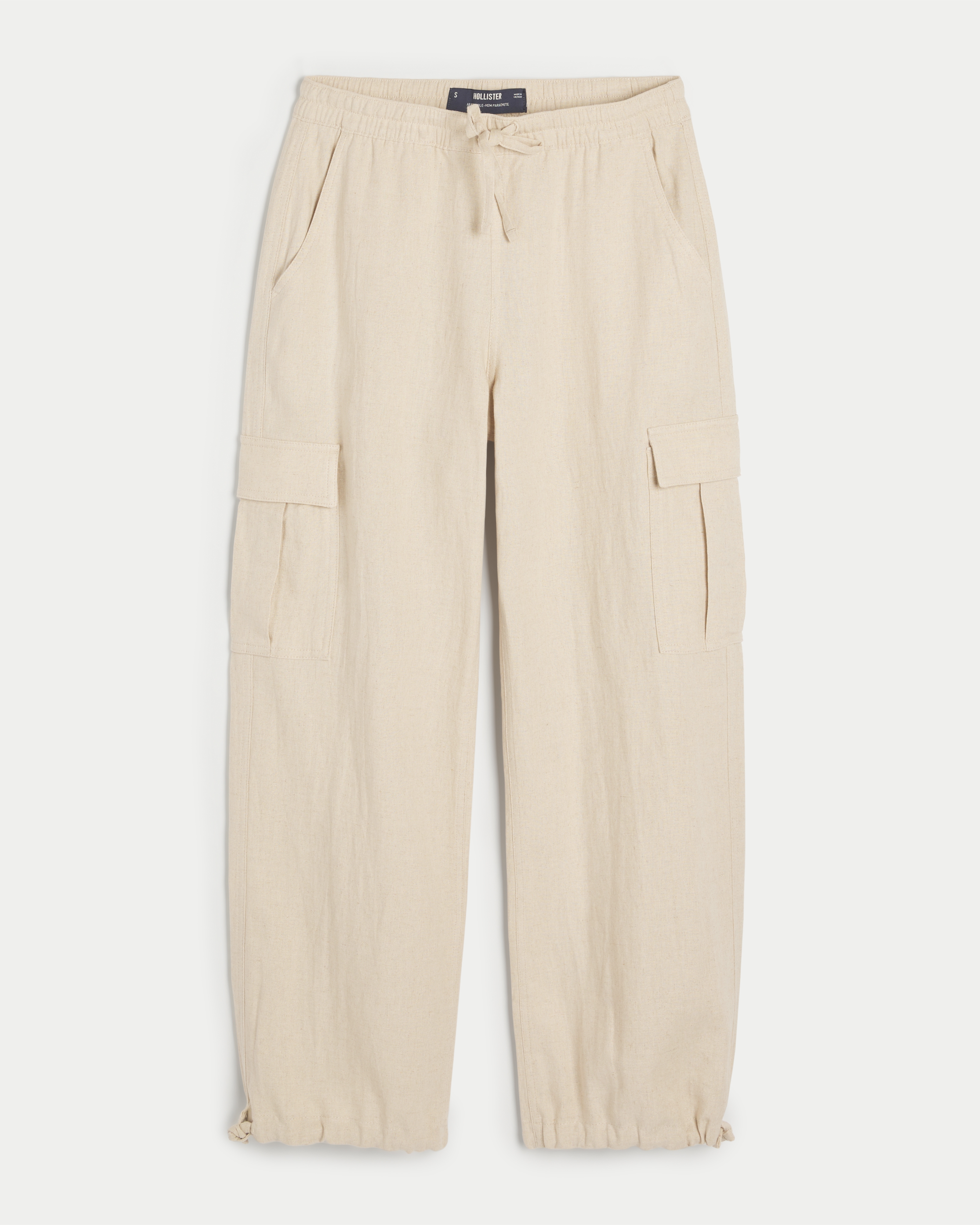 Hollister white shop pants