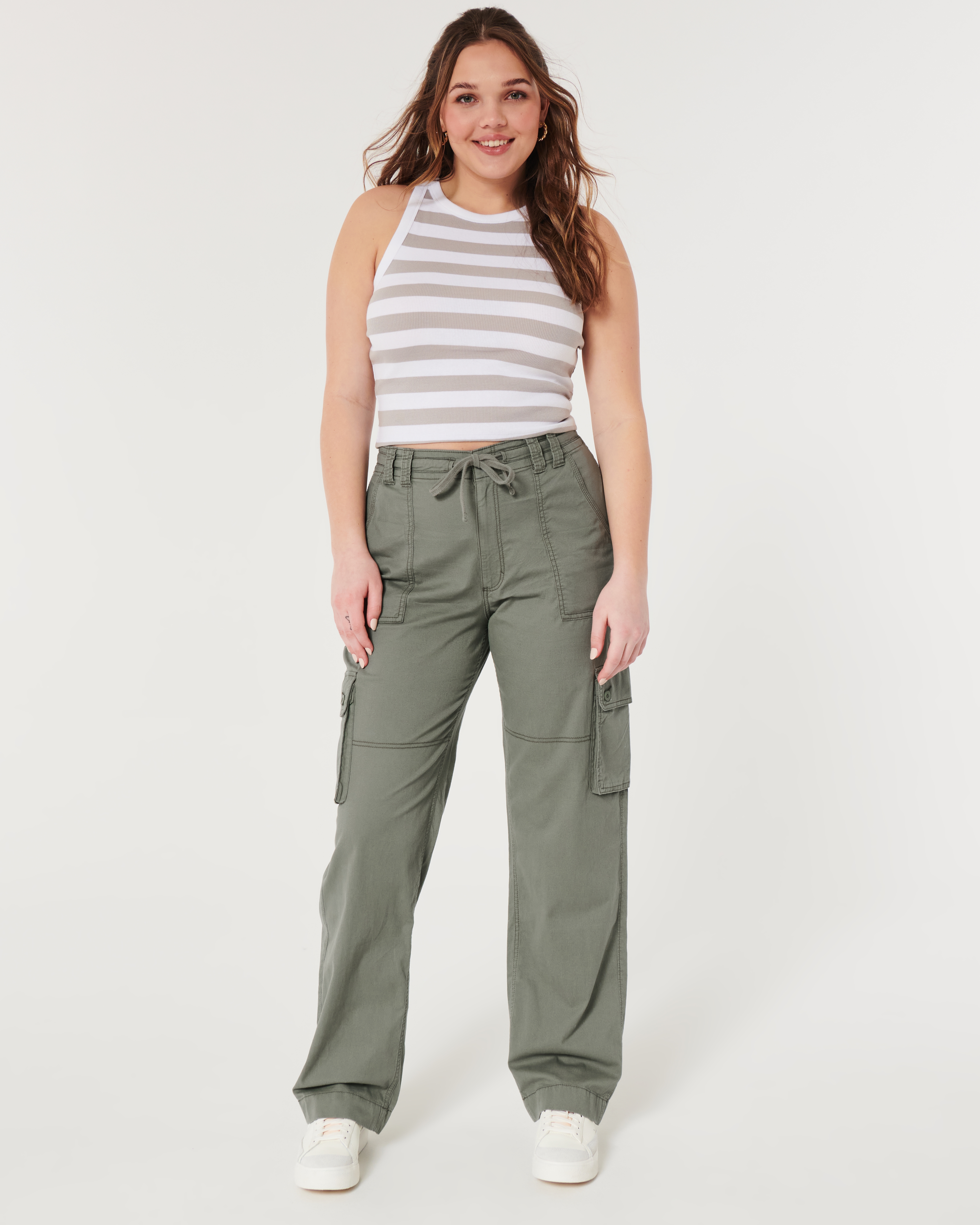 Hollister cargo pants womens hotsell