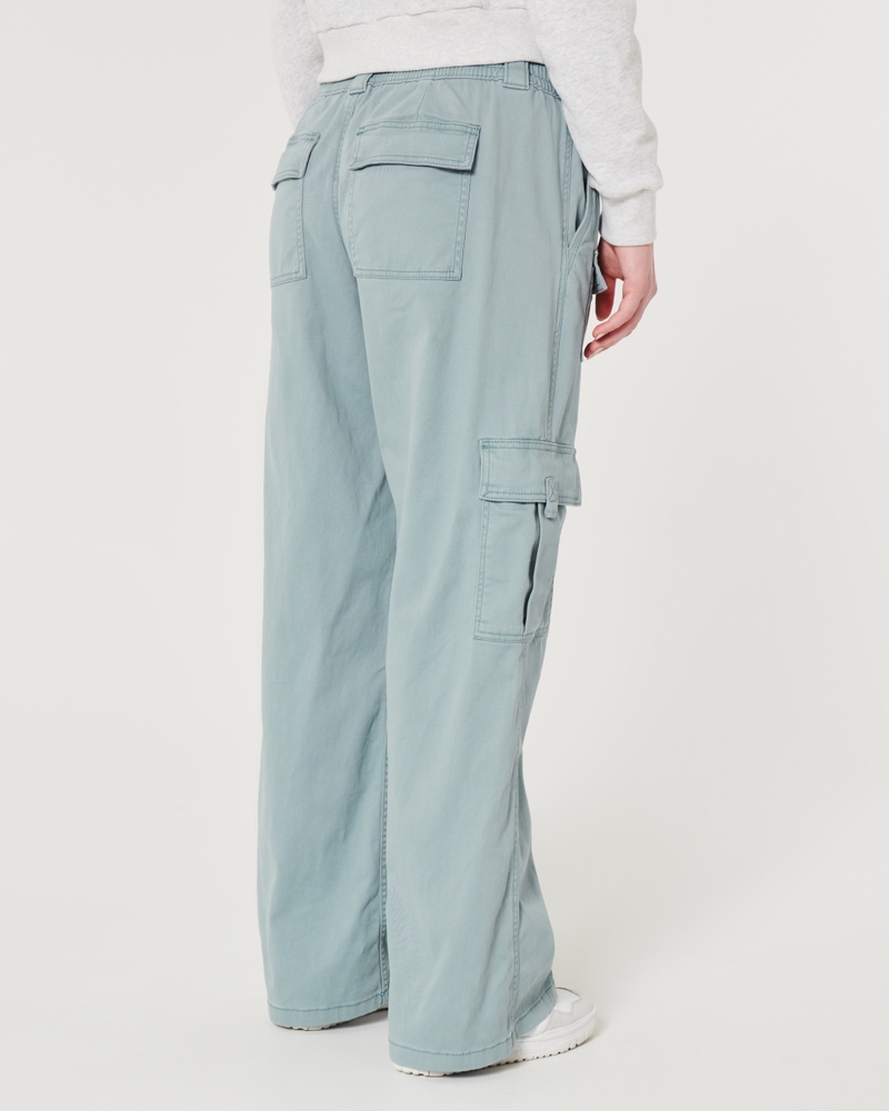 Low-Rise Baggy 4-Pocket Cargo Pants