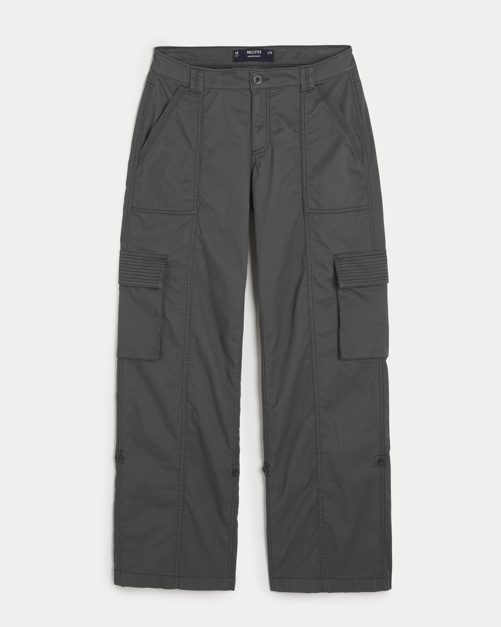 Hollister Gilly Hicks Adjustable Hem Cargo Pants