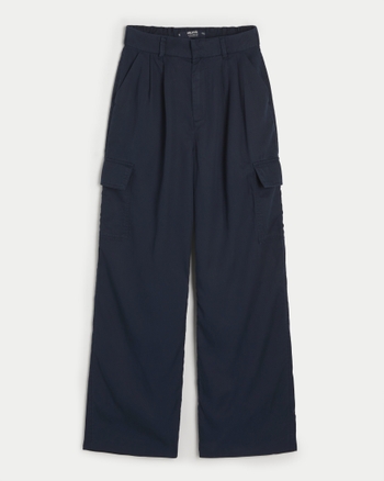 Women's Hollister Livvy Ultra HighRise Tencel WideLeg Pants Women's