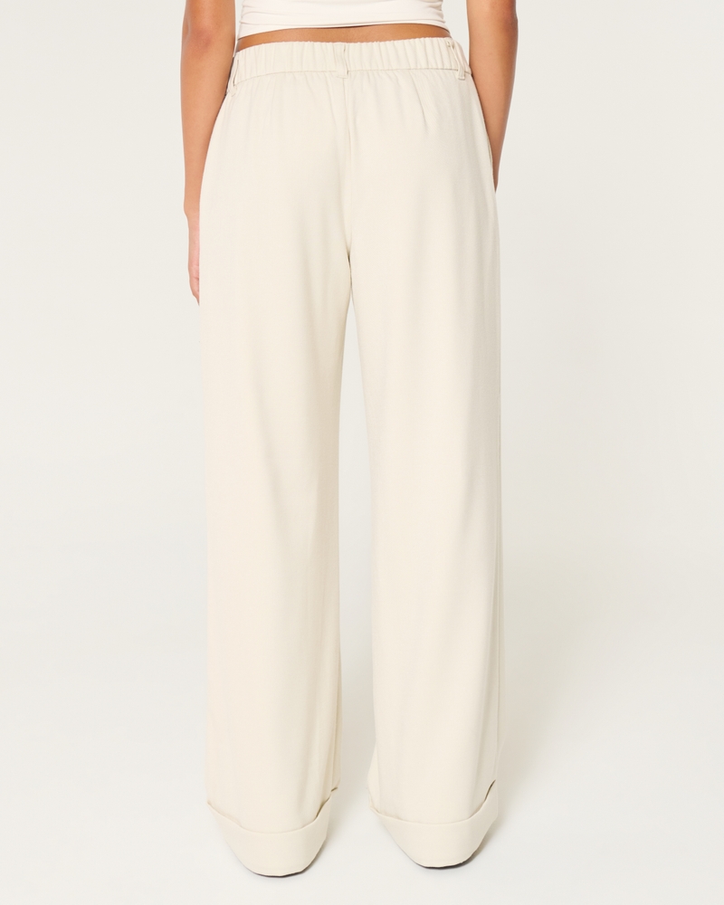 Hollister Livvy Low-Rise Wide-Leg Pants