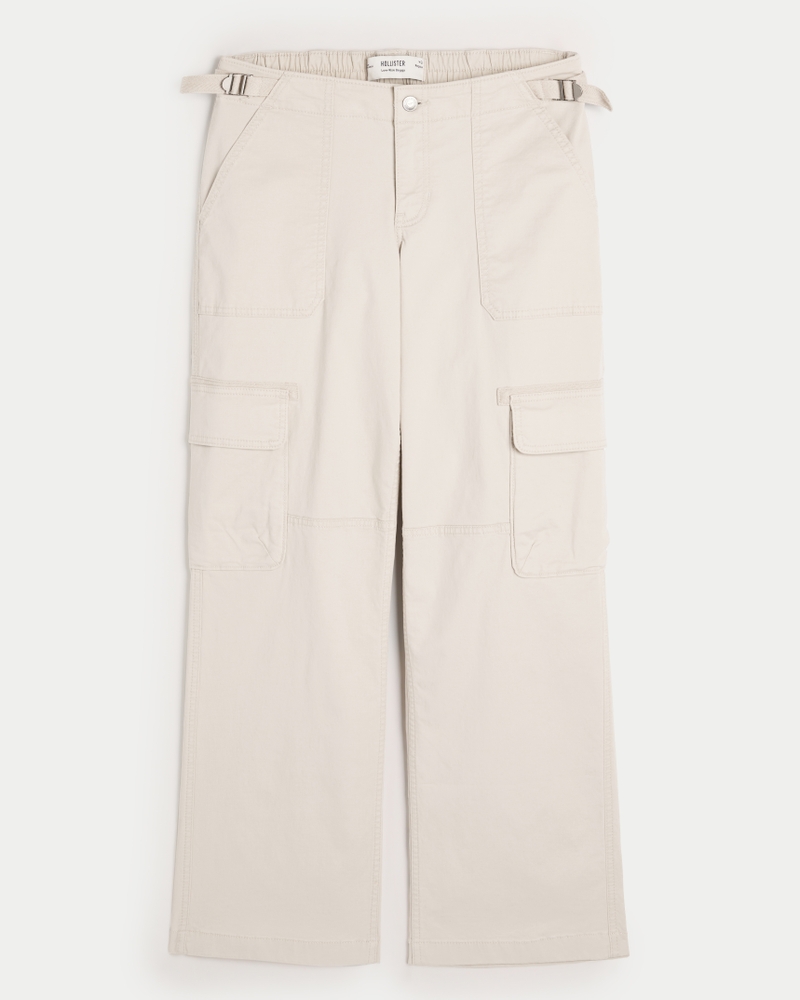 Low-Rise Baggy Cargo Pants