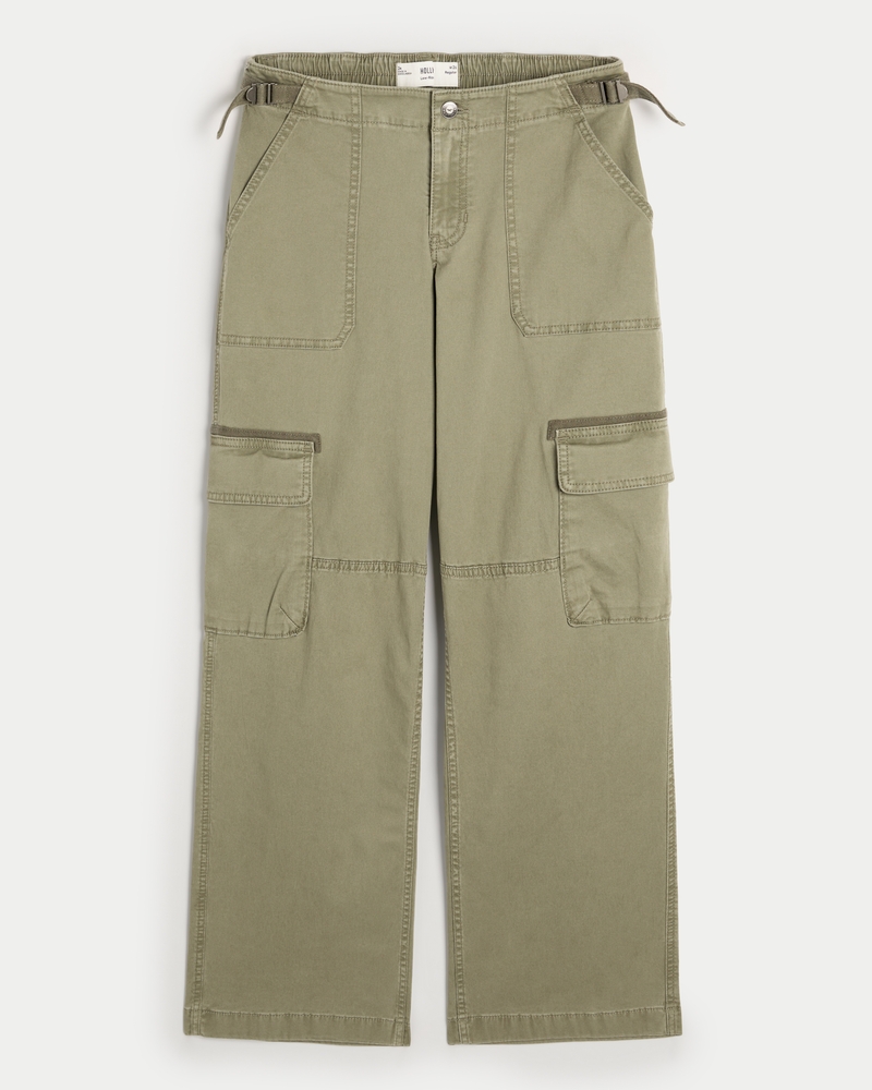 Low-Rise Baggy Cargo Pants