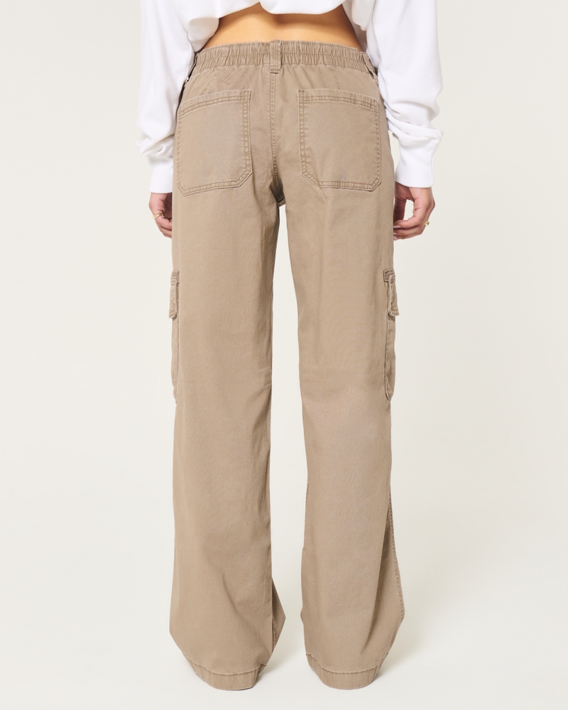 Low-Rise Baggy Cargo Pants