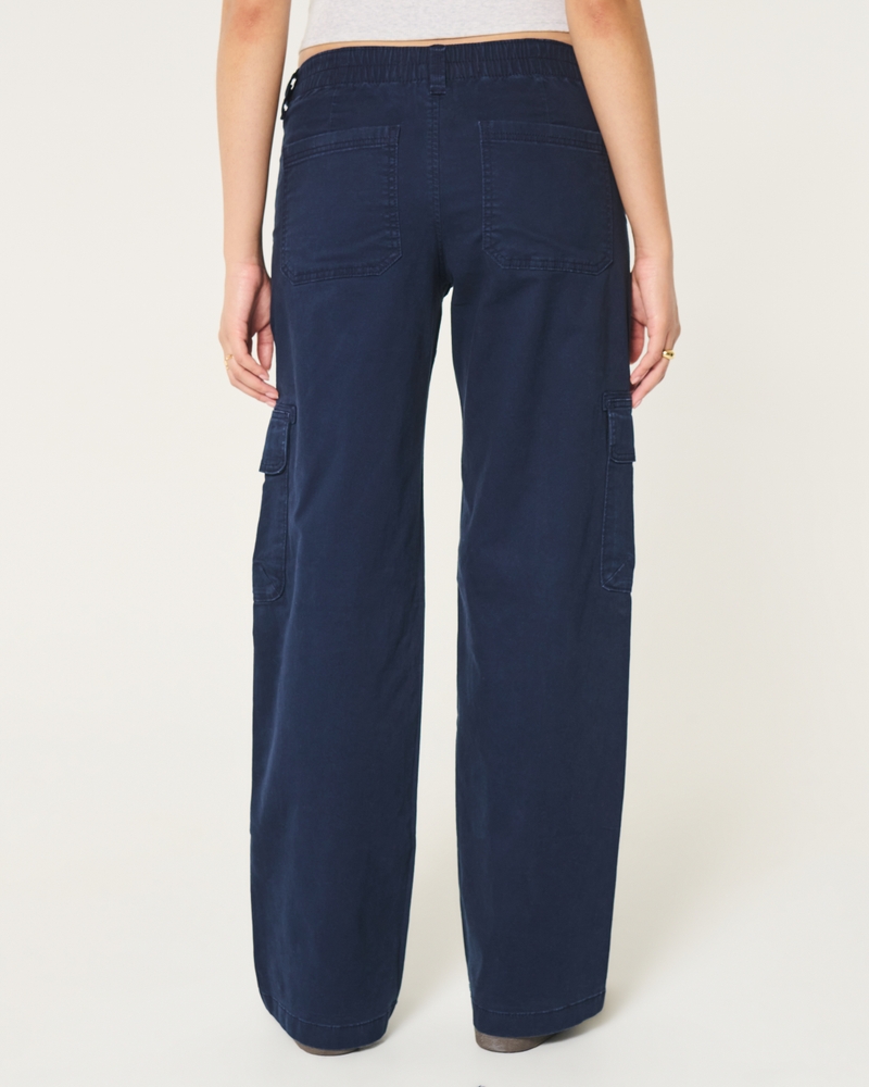 Low-Rise Baggy Cargo Pants