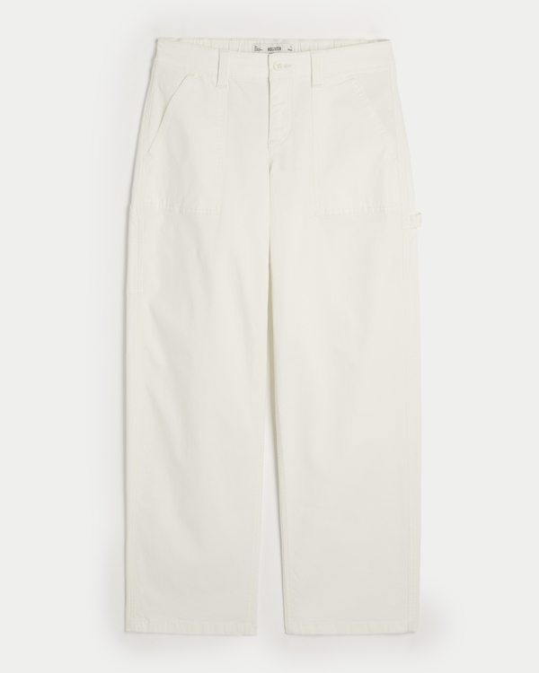 Low-Rise Tapered Baggy Carpenter Pants
