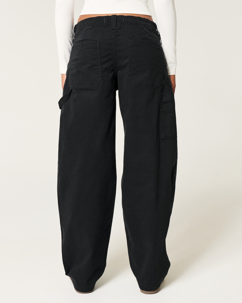 Low-Rise Tapered Baggy Carpenter Pants