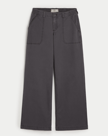 Hollister twill pants outlet