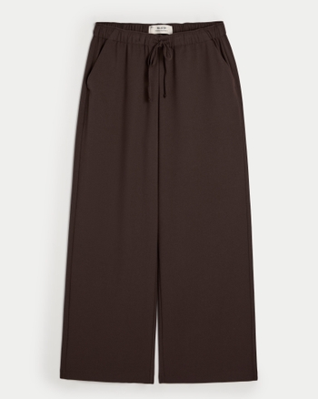 Pantaloni Corti Donna Jessica Simpson Rosalie – Vita Alta A Gamba Larga, Morbidi E Comodi, Colore Wild Side Deep Teal, Taglia XS