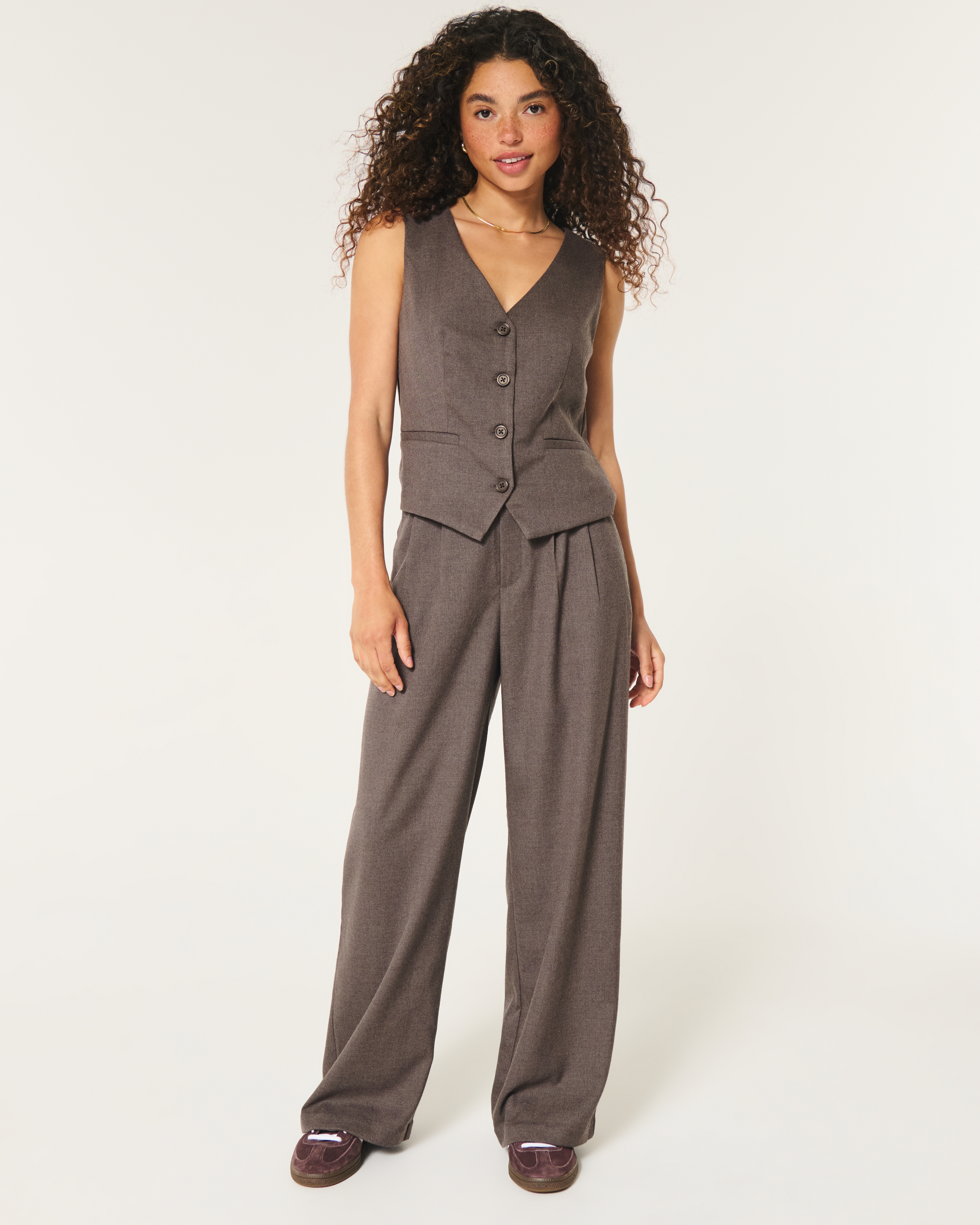 Hollister Livvy Ultra-High Rise Wide-Leg Pants