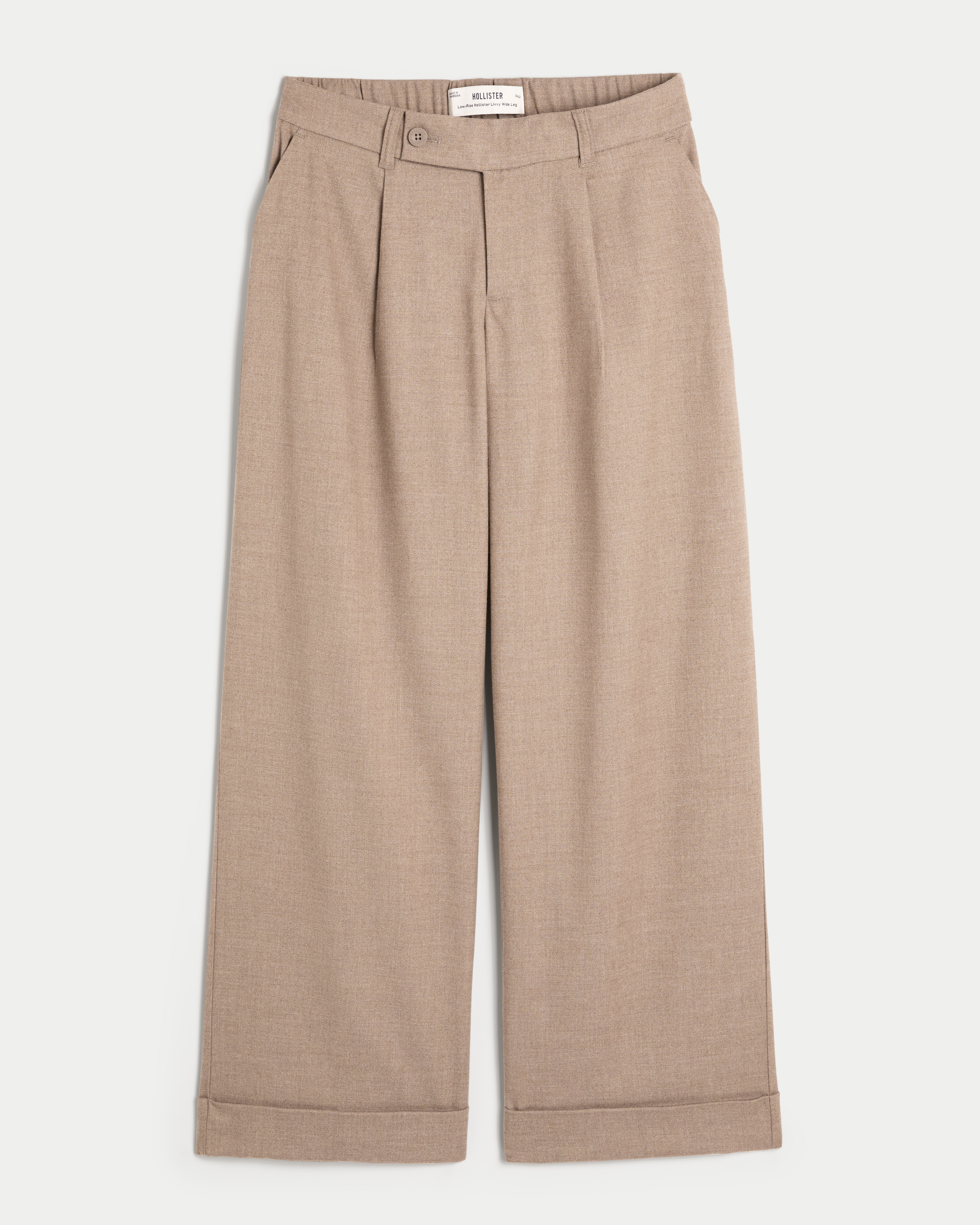 Hollister Livvy Low-rise Wide-Leg Pants