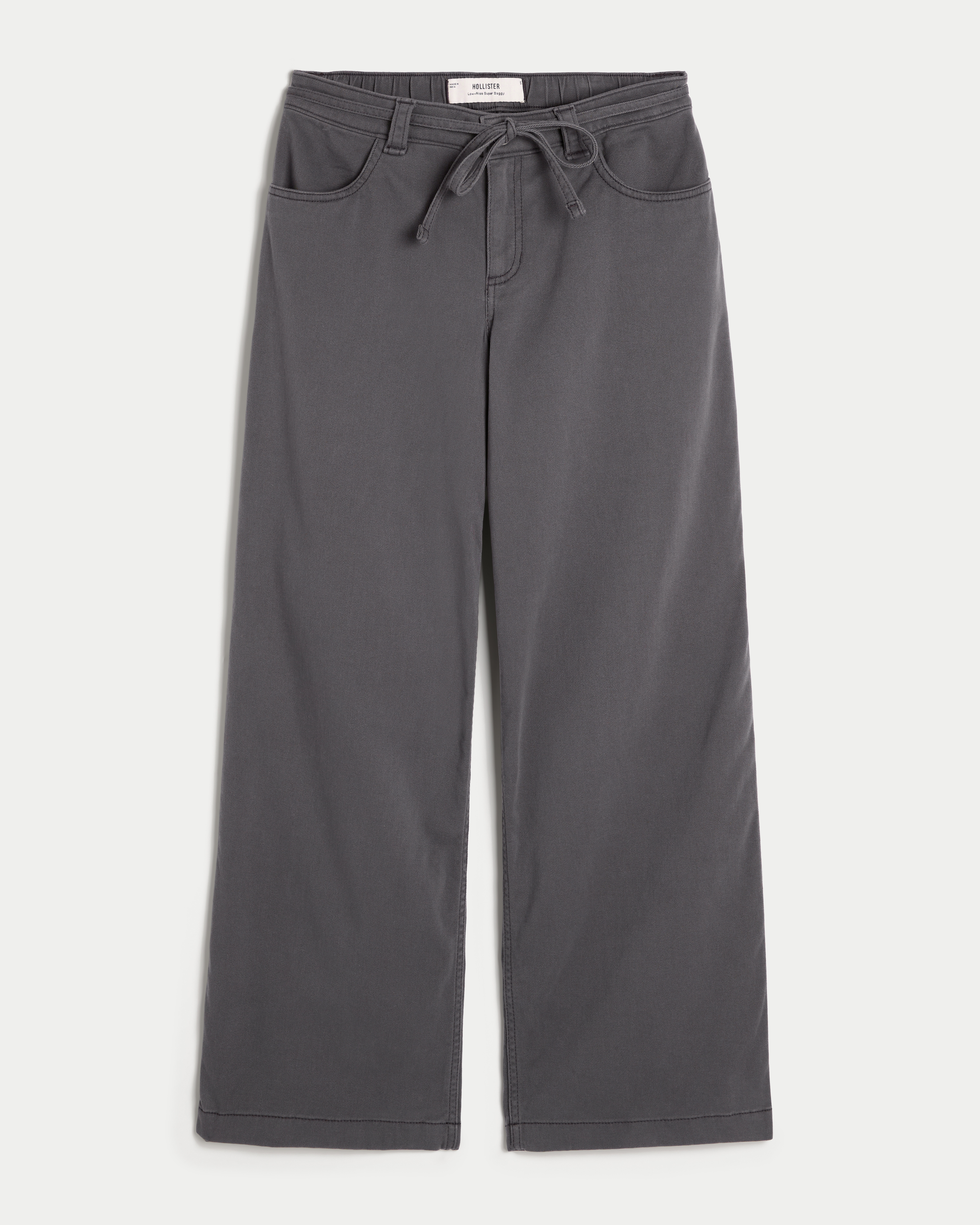 Low-Rise Super Baggy Pants