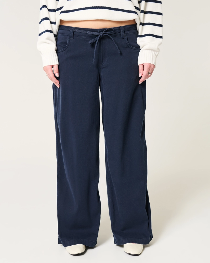 Low-Rise Super Baggy Pants