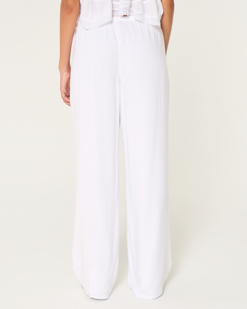 Hollister Ella Pull-On Wide-Leg Pants