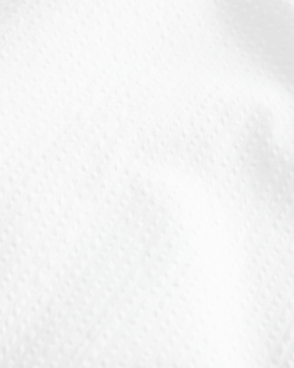 Seersucker Baggy Pull-On Pants