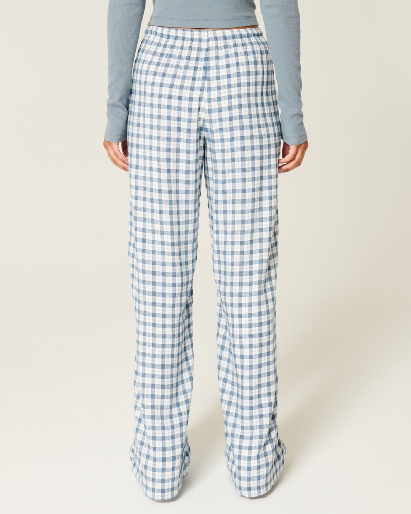 Pull-On Slub Pants