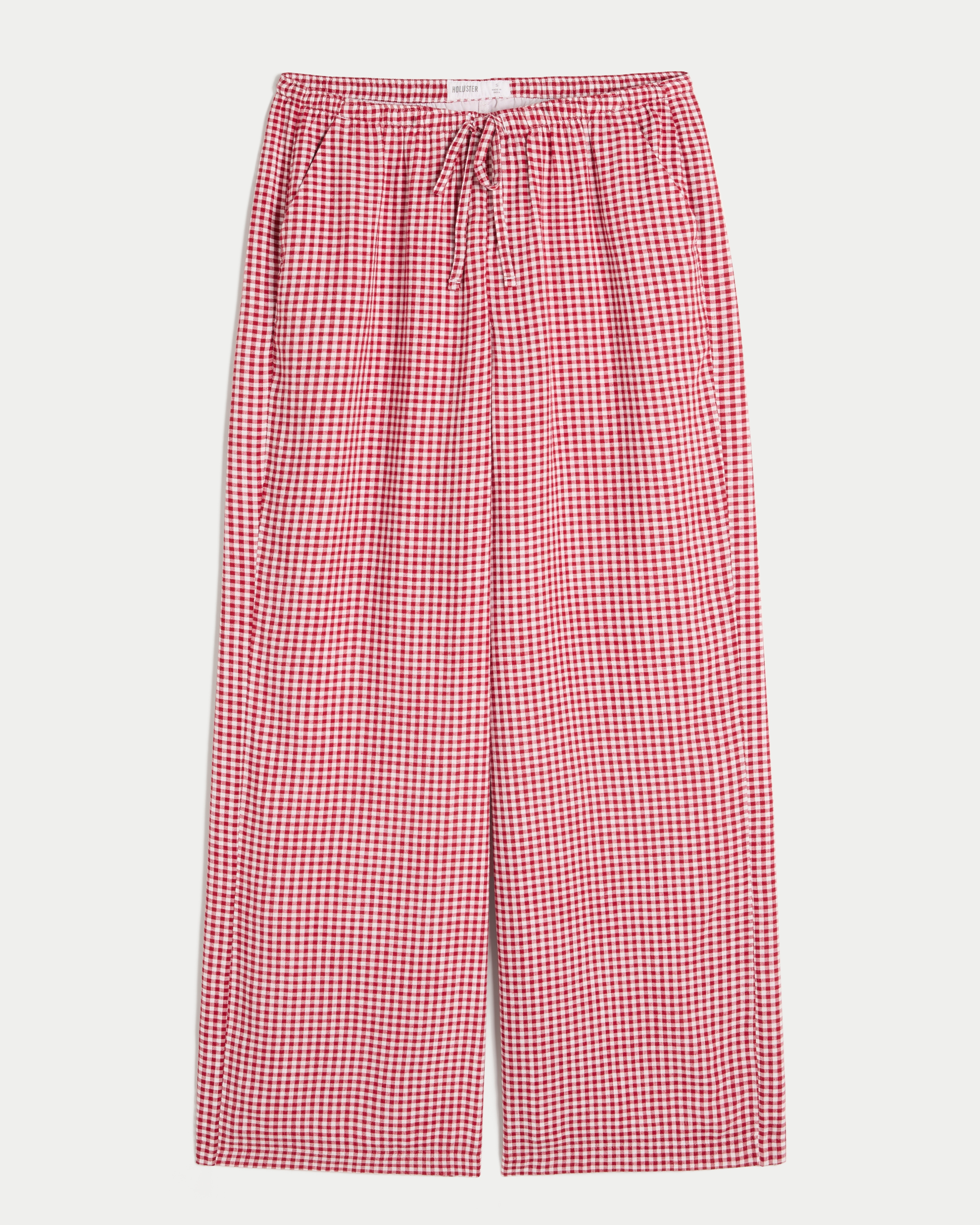 Pull-On Slub Pants