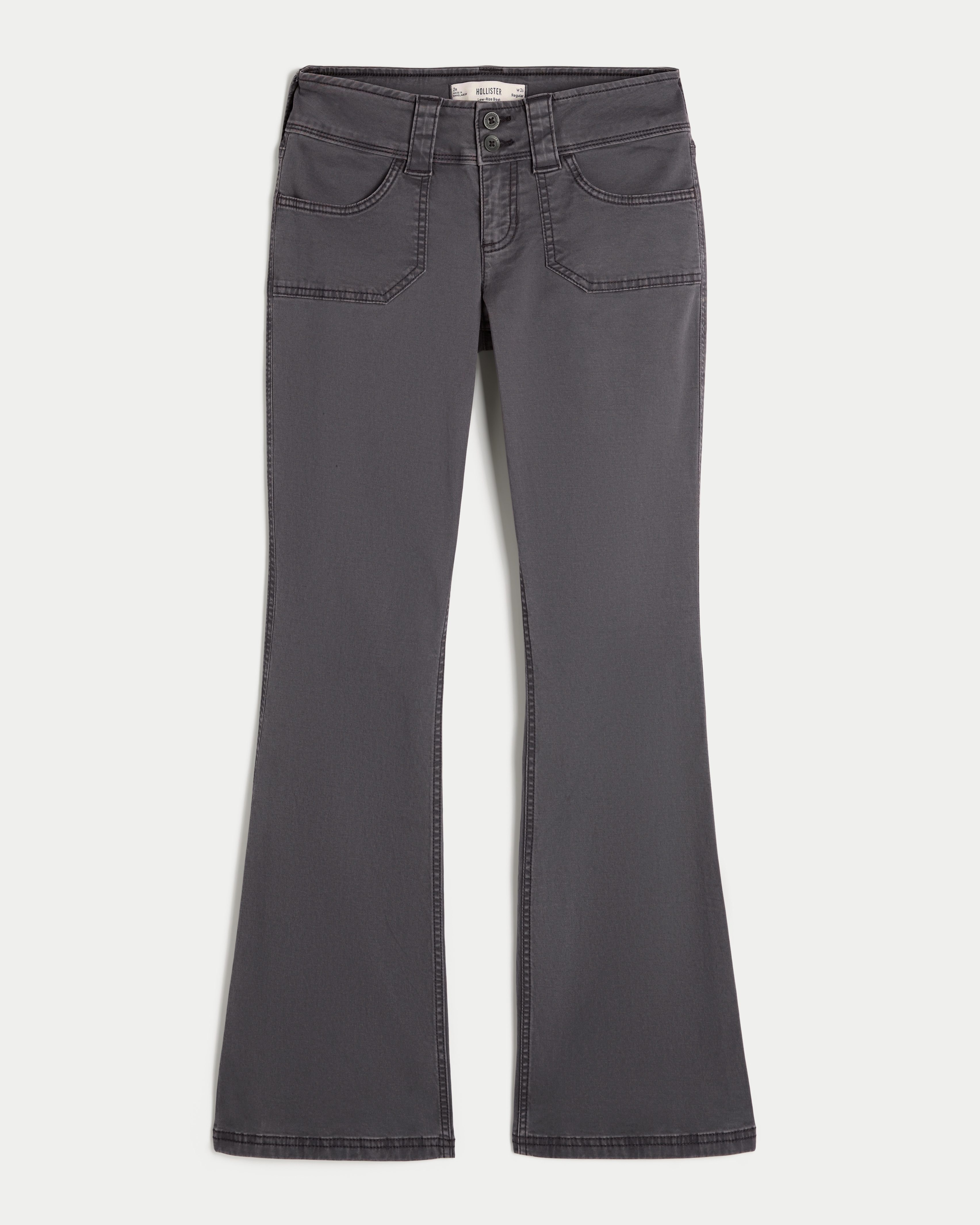 Low-Rise Boot Pants