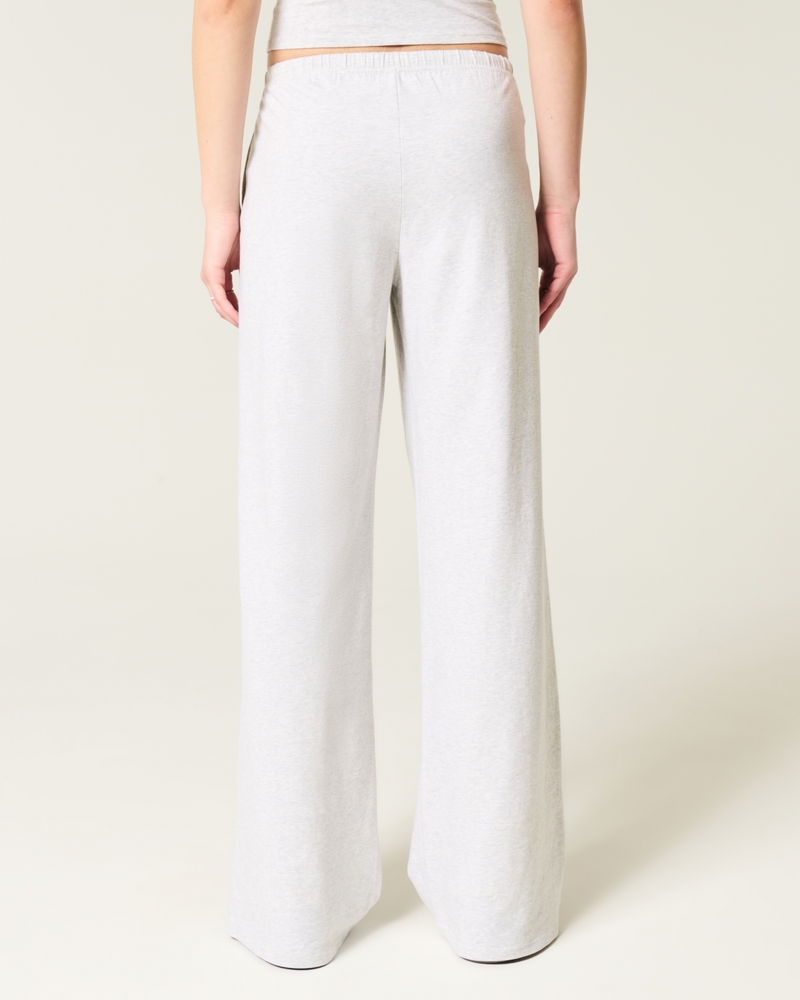 Knit Baggy Pull-On Pants