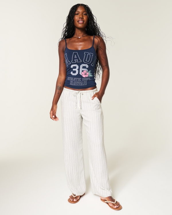 Hose zum Hineinschlüpfen, Blau Mit Streifen view 1