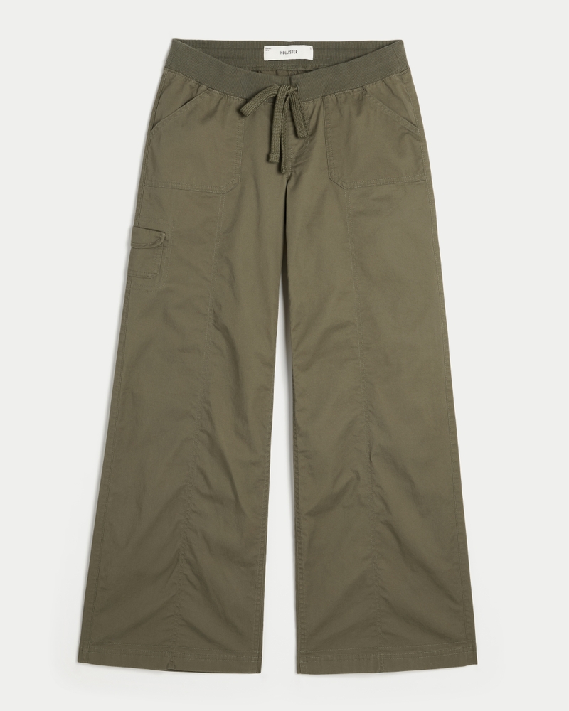 Women's Hollister Remi Ultra Low-Rise Wide-Leg Pull-On Pants