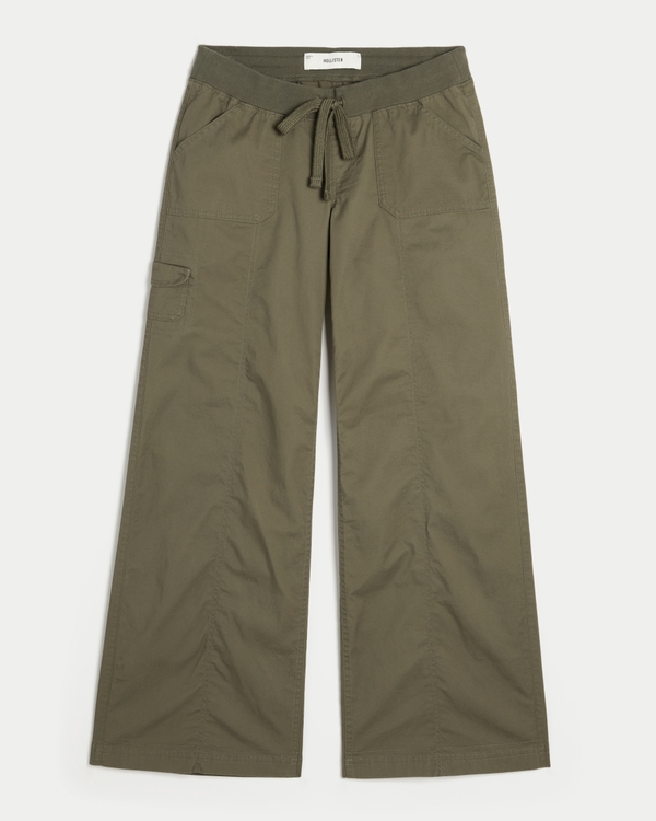 Women's Hollister Remi Ultra Low-Rise Wide-Leg Pull-On Pants