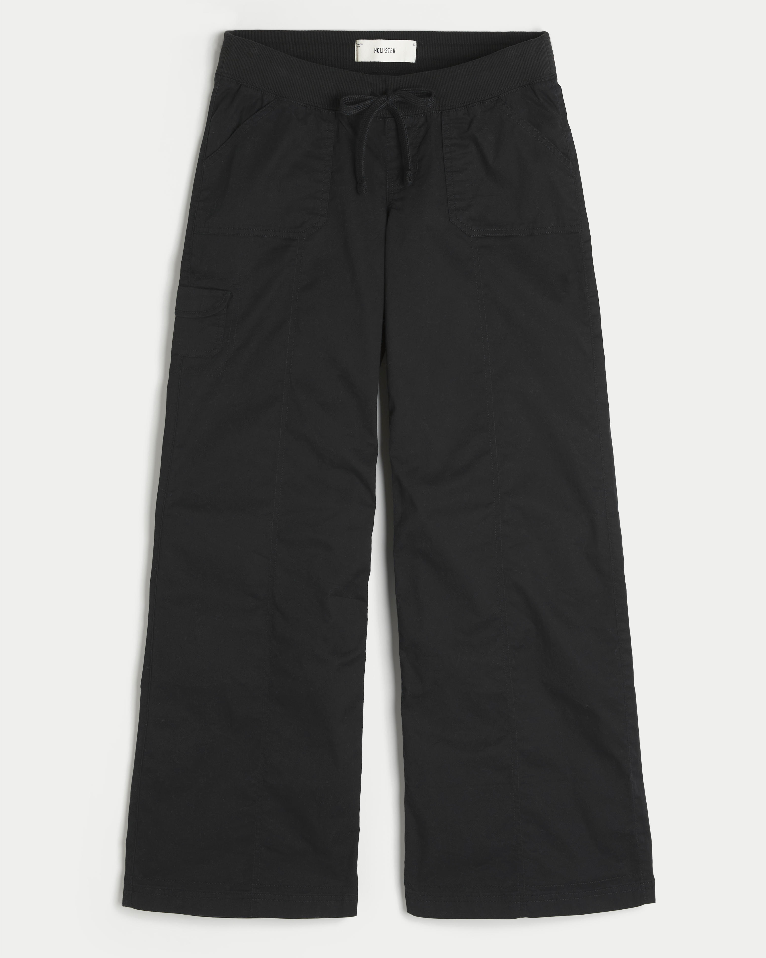 Hollister Remi Ultra Low-Rise Wide-Leg Pull-On Pants