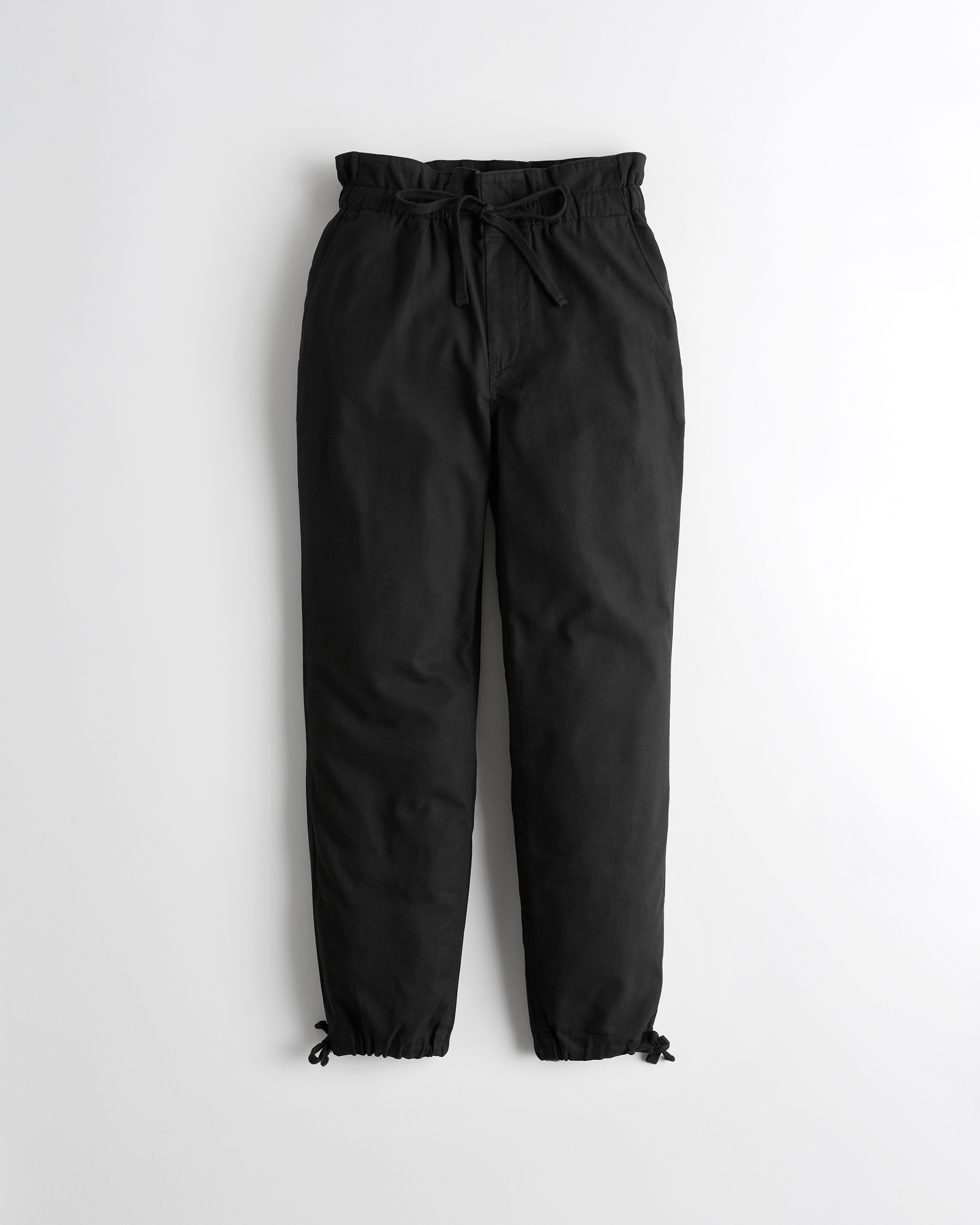 high rise paper bag joggers