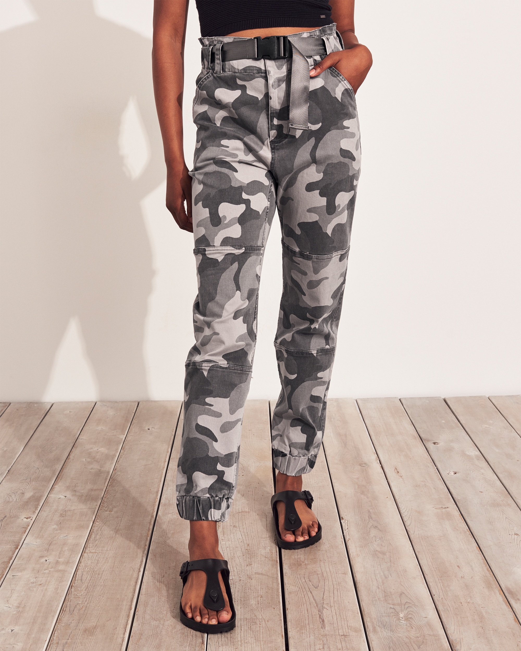 hollister combat trousers