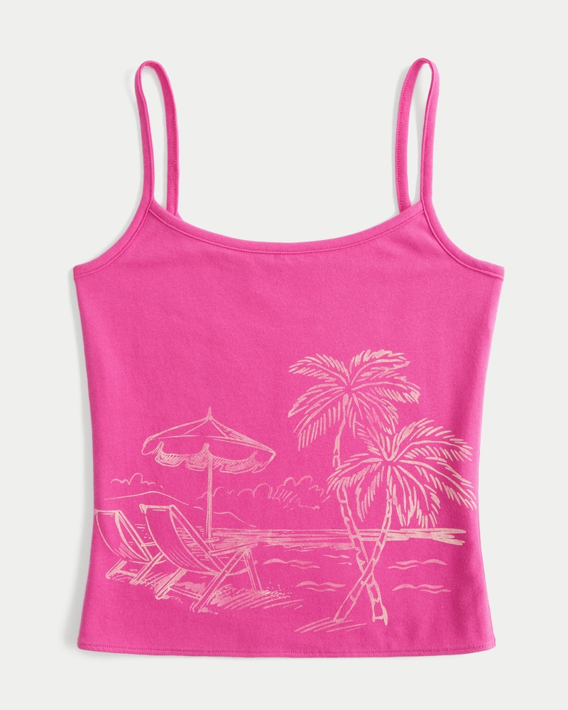 Beach Graphic Cami