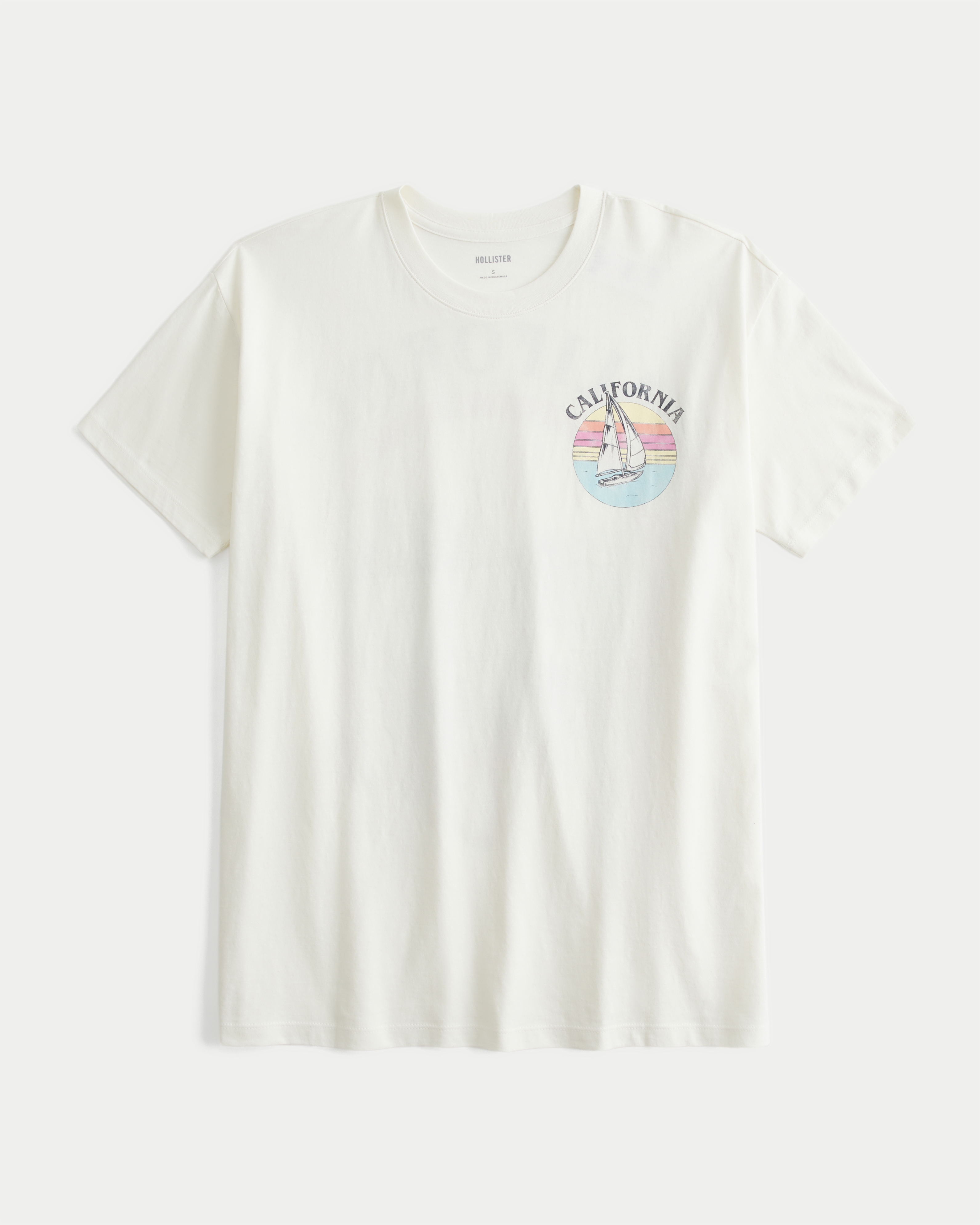 Oversized California Sailing Club Graphic Tee