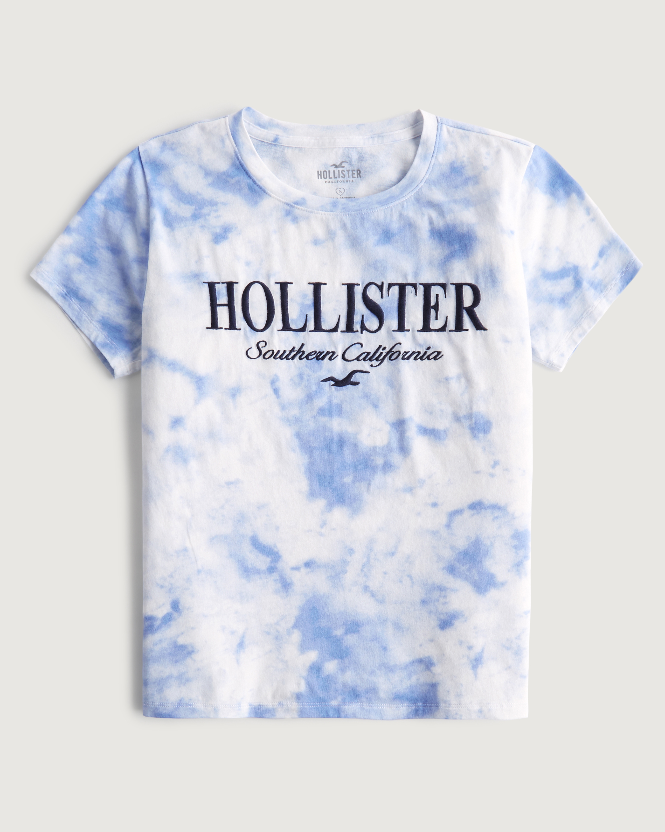 Hollister Embroidered Logo Graphic Tee 3-Pack