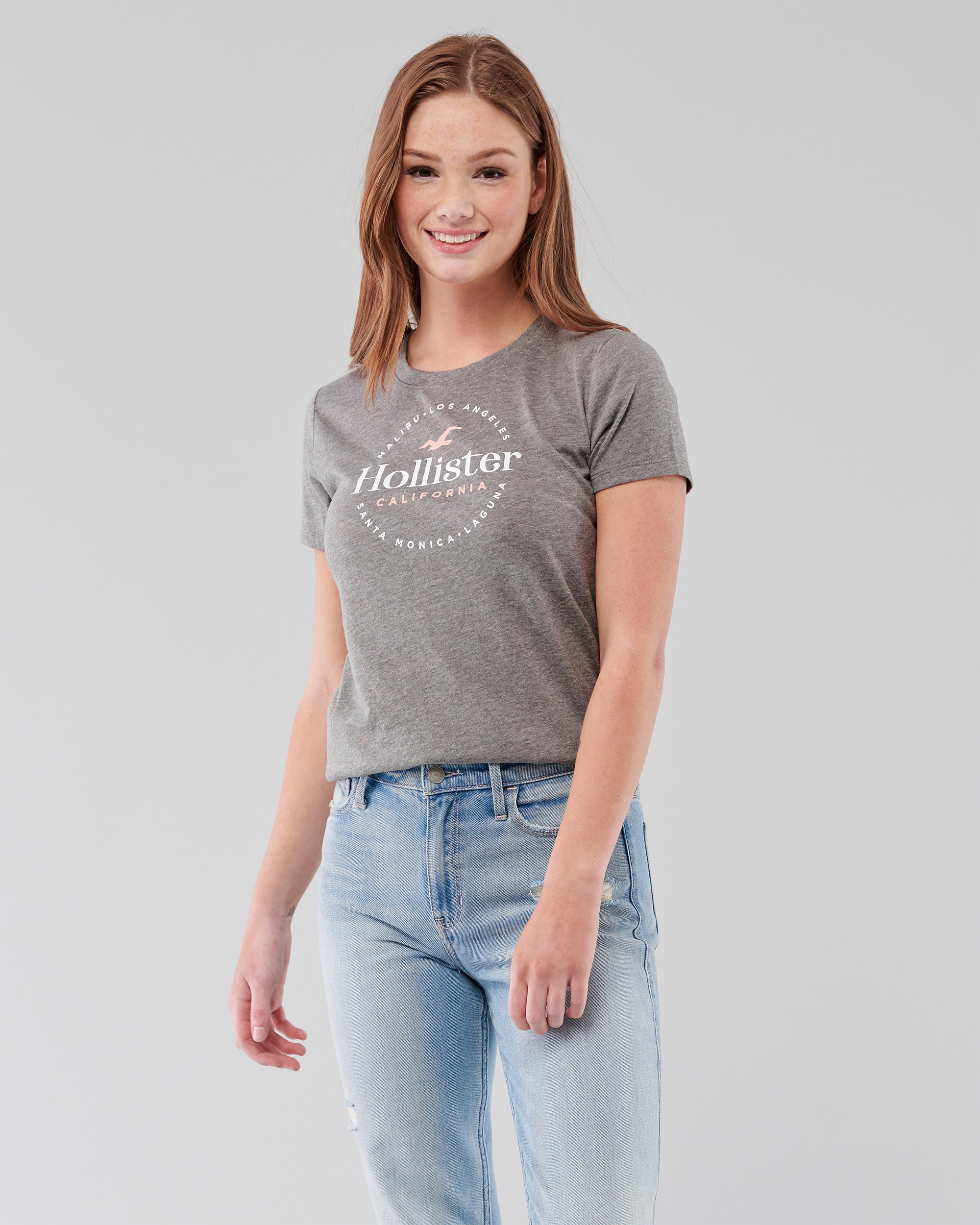 hollister orange shirt