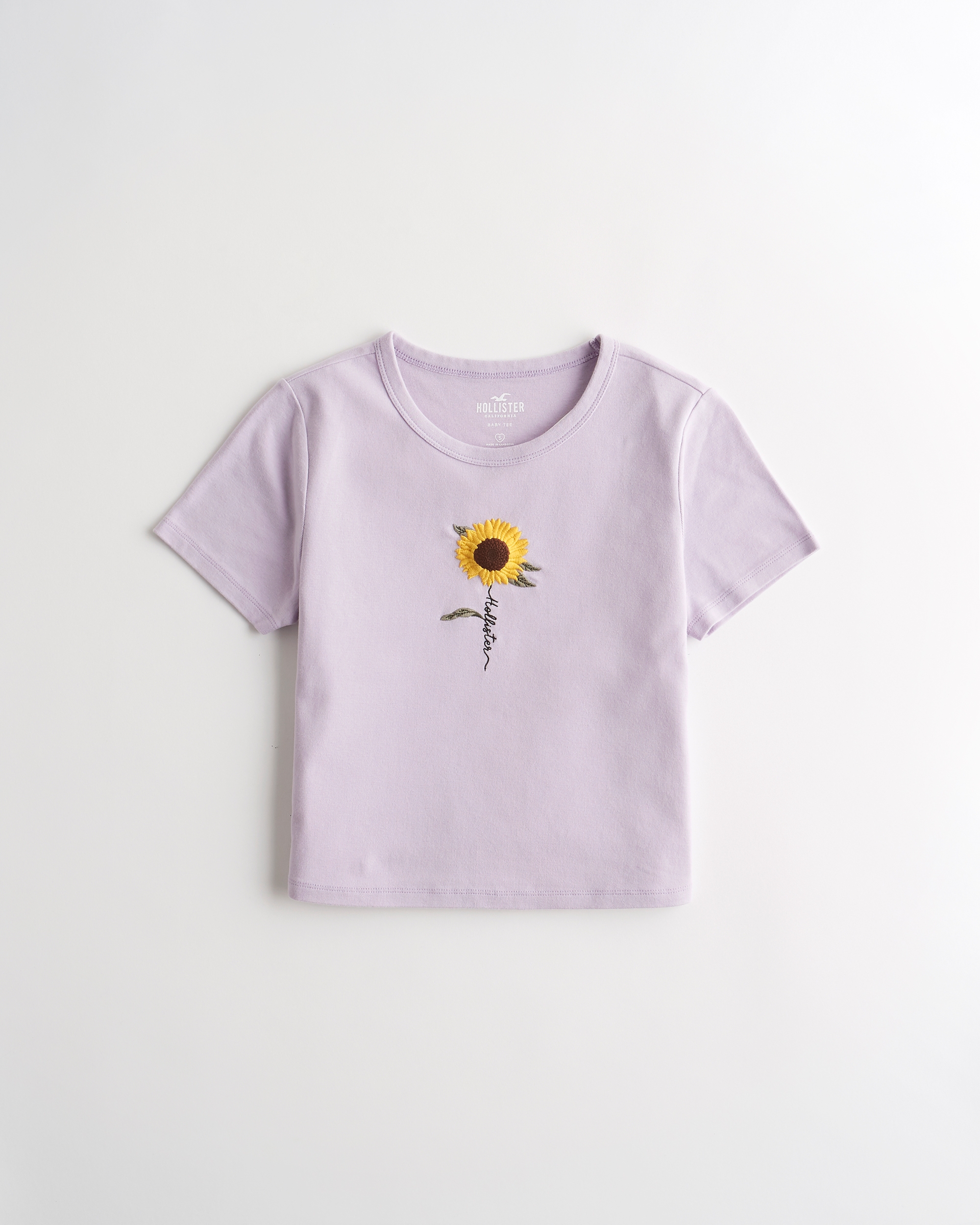 hollister yellow crop top