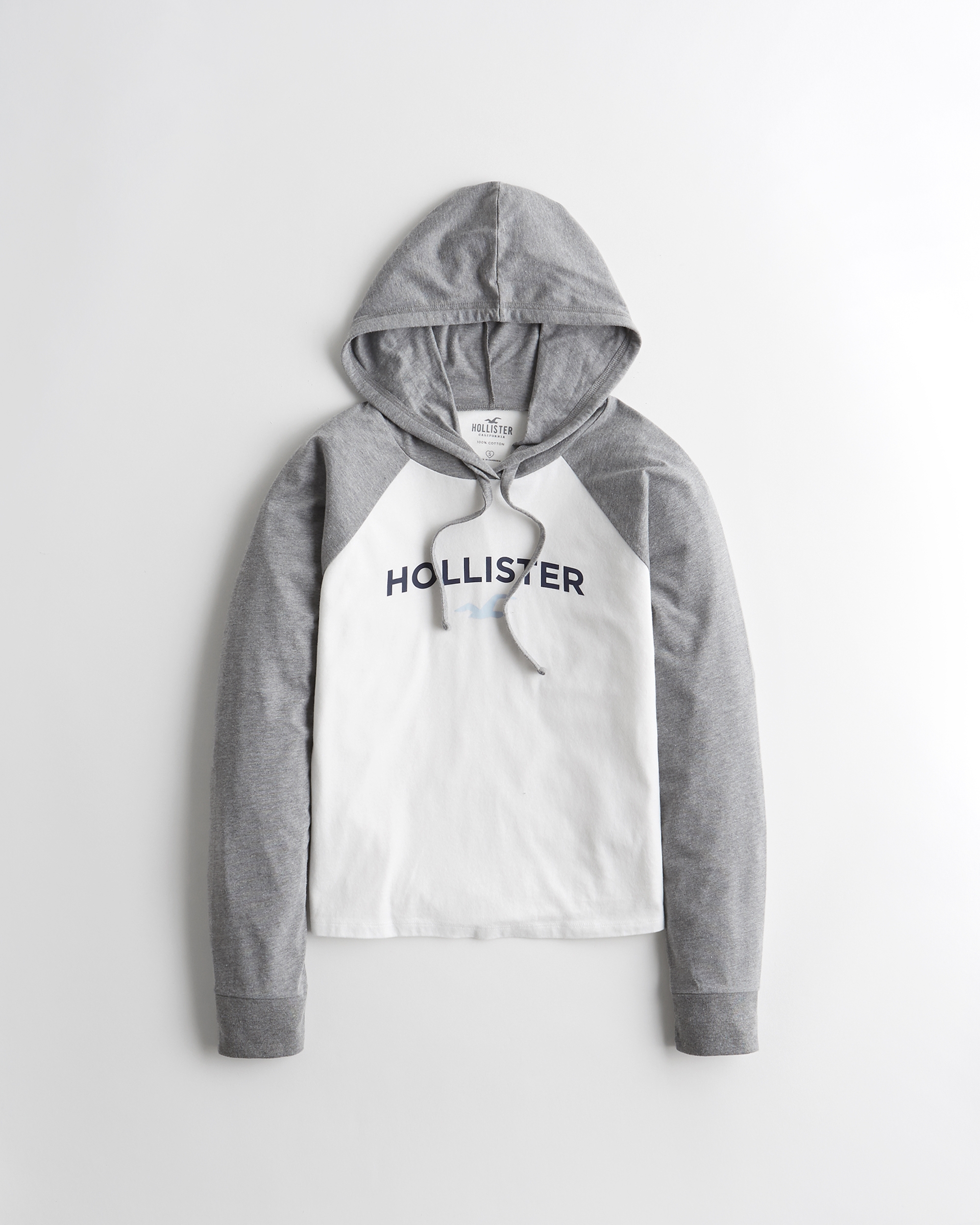 hollister hooded tee