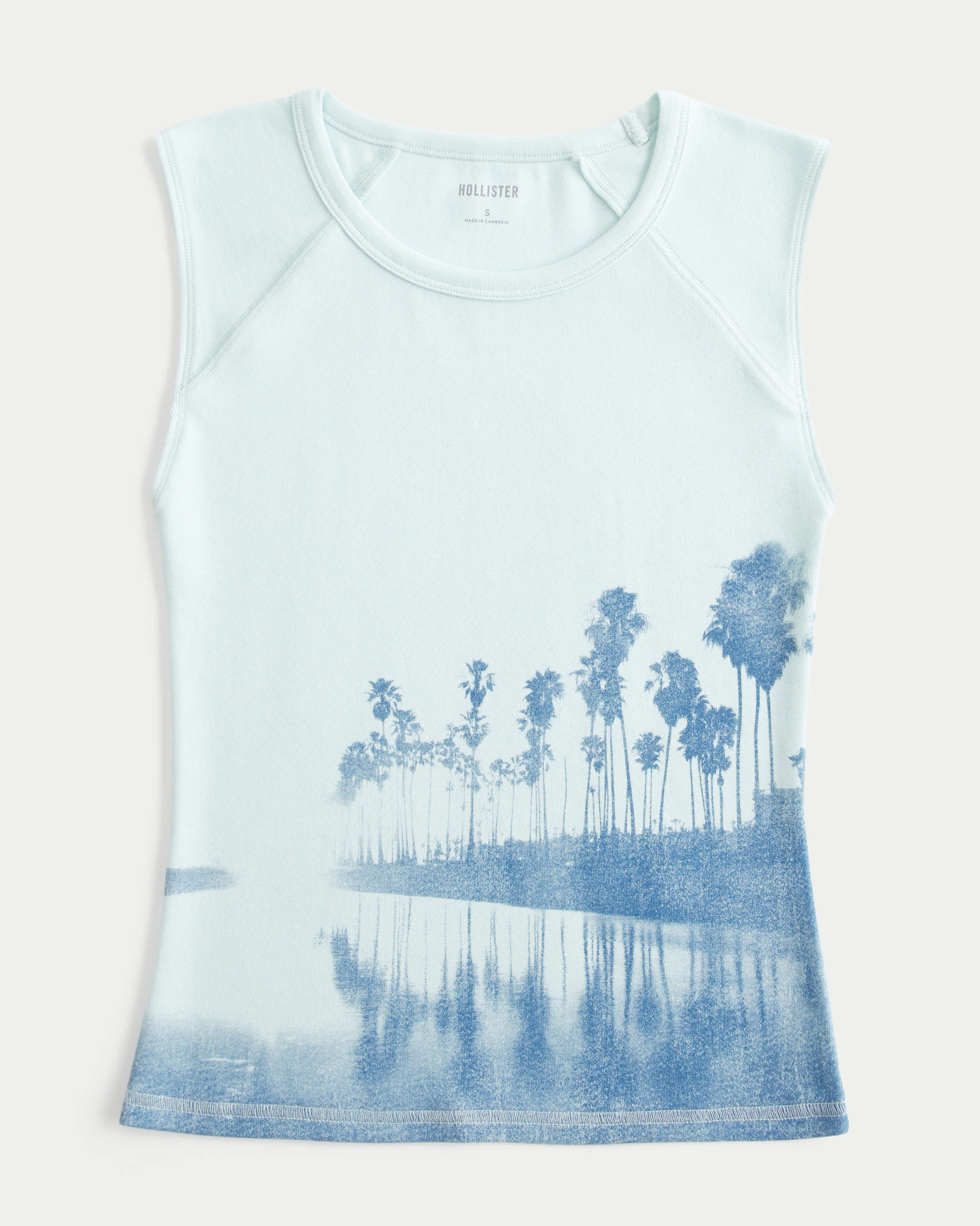 Del Mar Graphic Raglan Tank