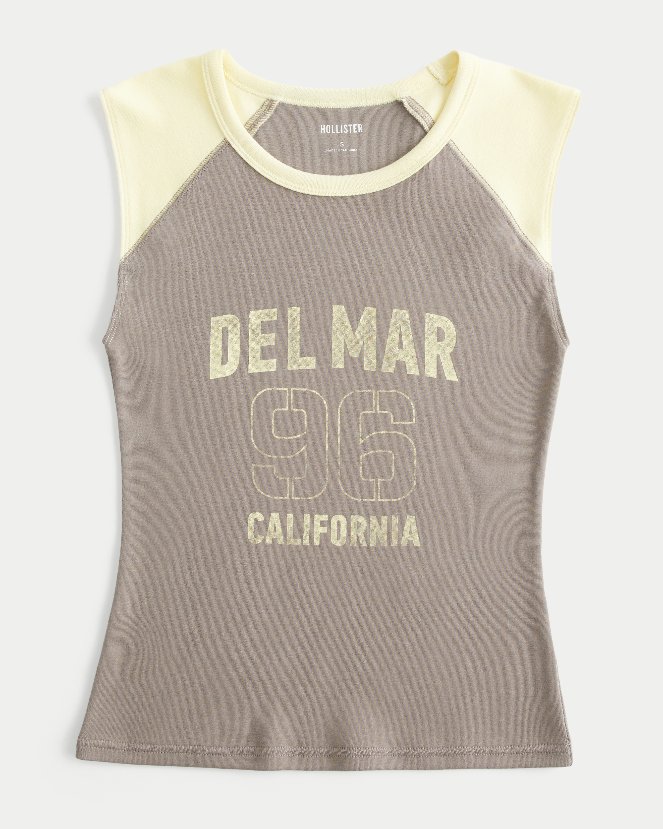 Beach Graphic Raglan Tank