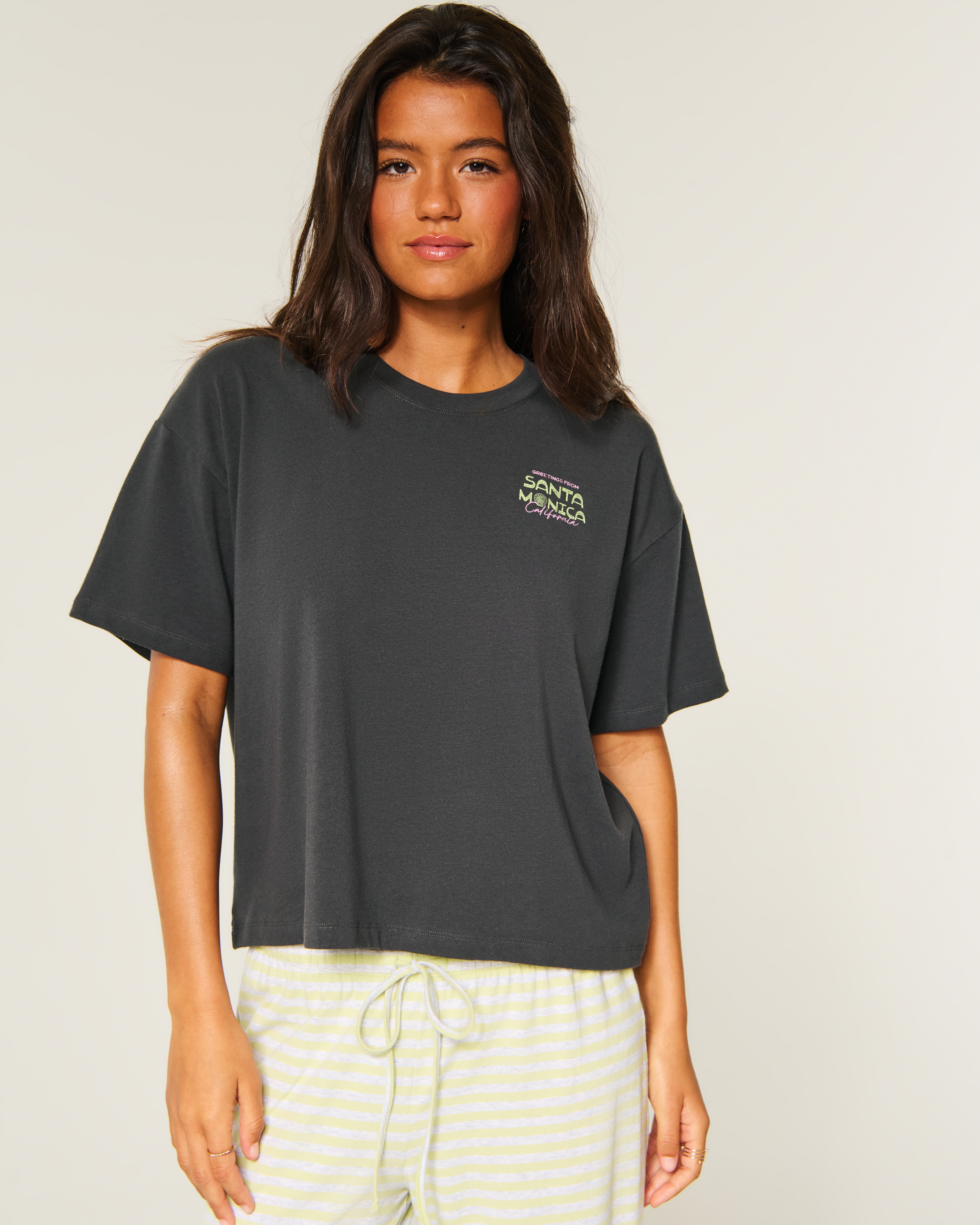 Easy Santa Monica Graphic Tee