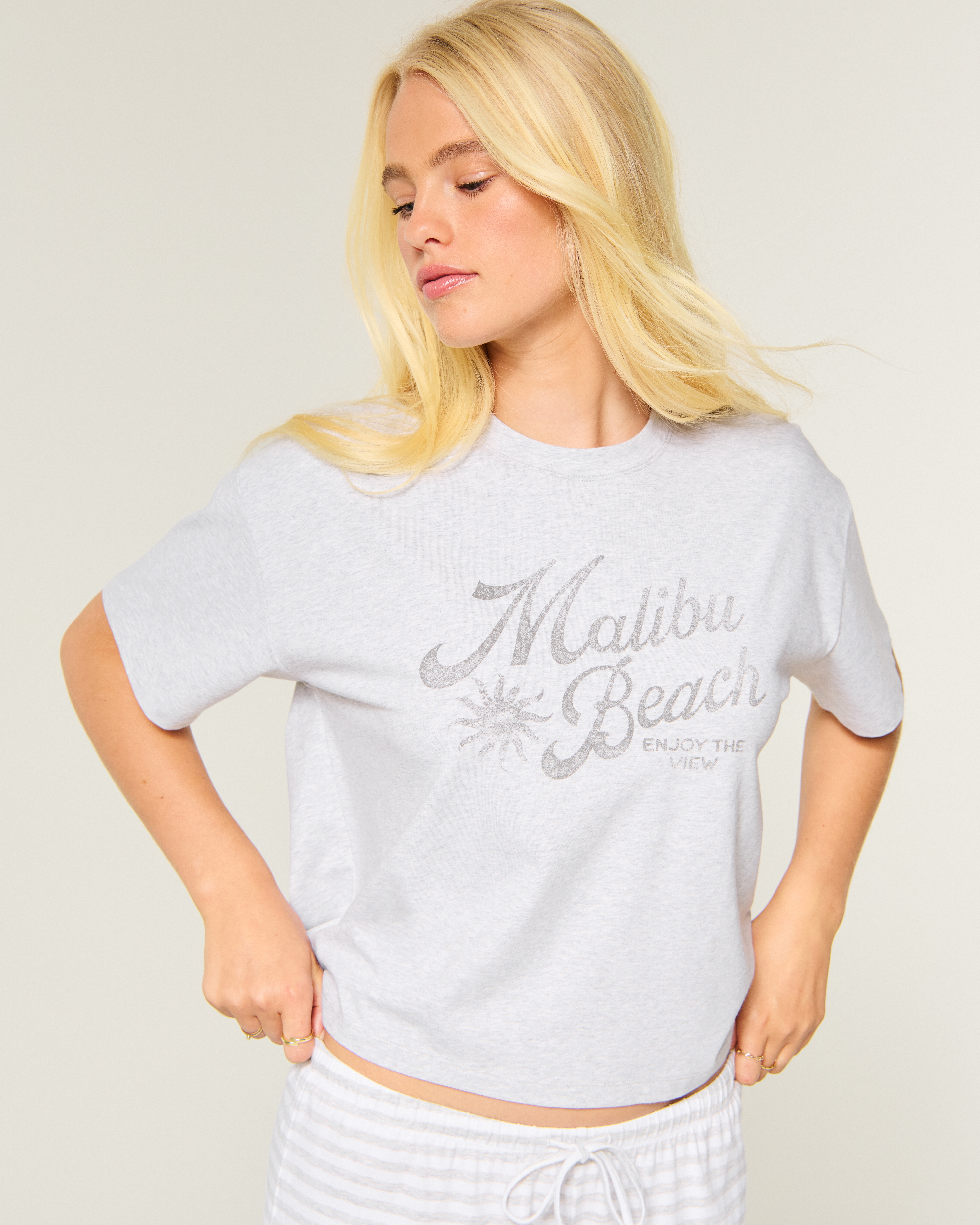 Easy Malibu Beach Graphic Tee
